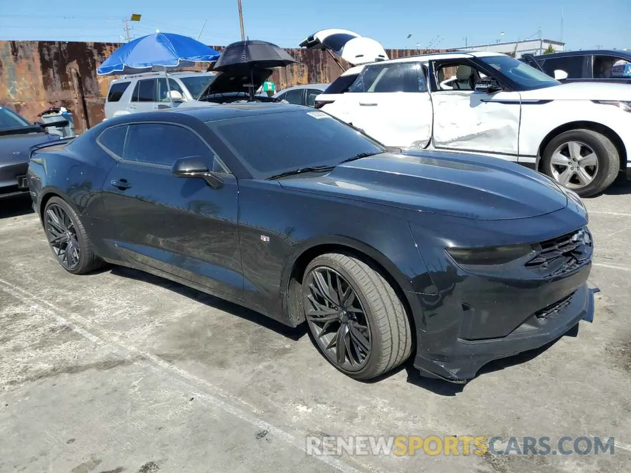 4 Photograph of a damaged car 1G1FB1RX6L0114866 CHEVROLET CAMARO 2020