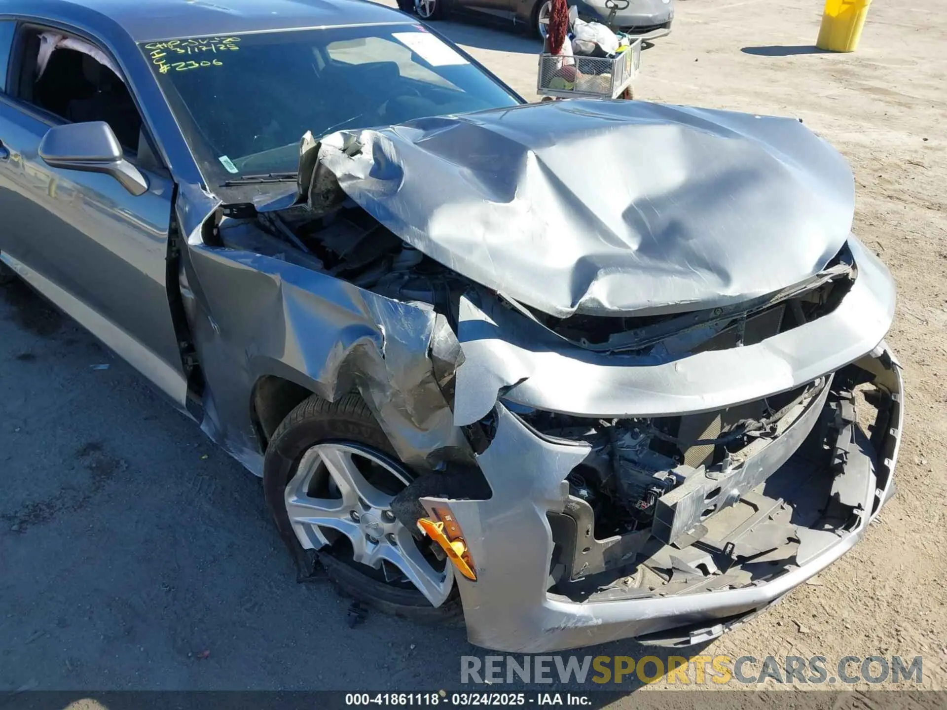 6 Photograph of a damaged car 1G1FB1RX7L0102306 CHEVROLET CAMARO 2020