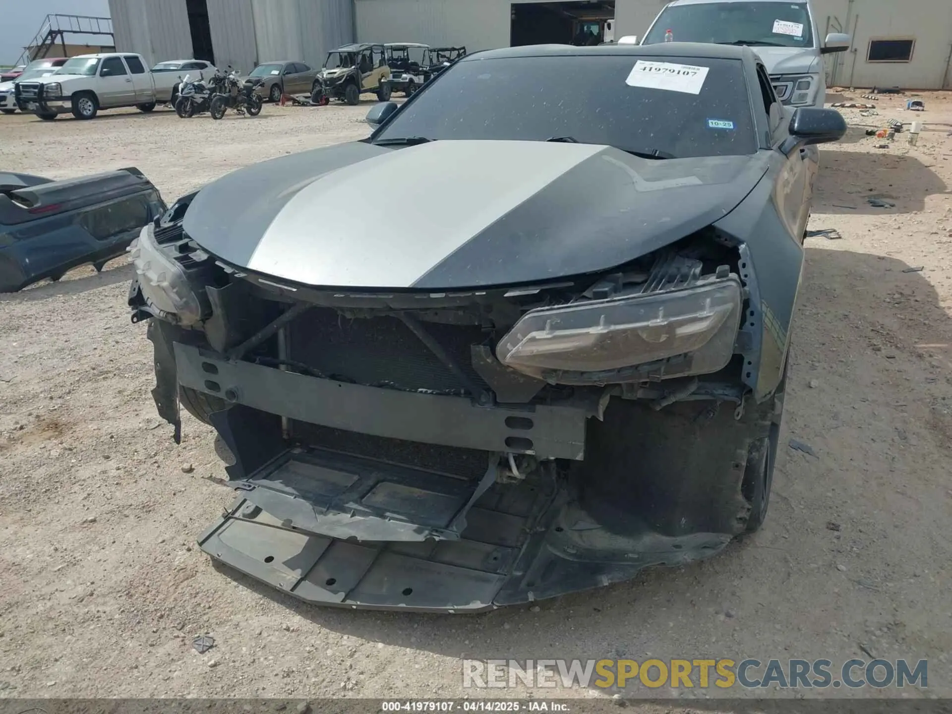 6 Photograph of a damaged car 1G1FB1RX7L0107814 CHEVROLET CAMARO 2020