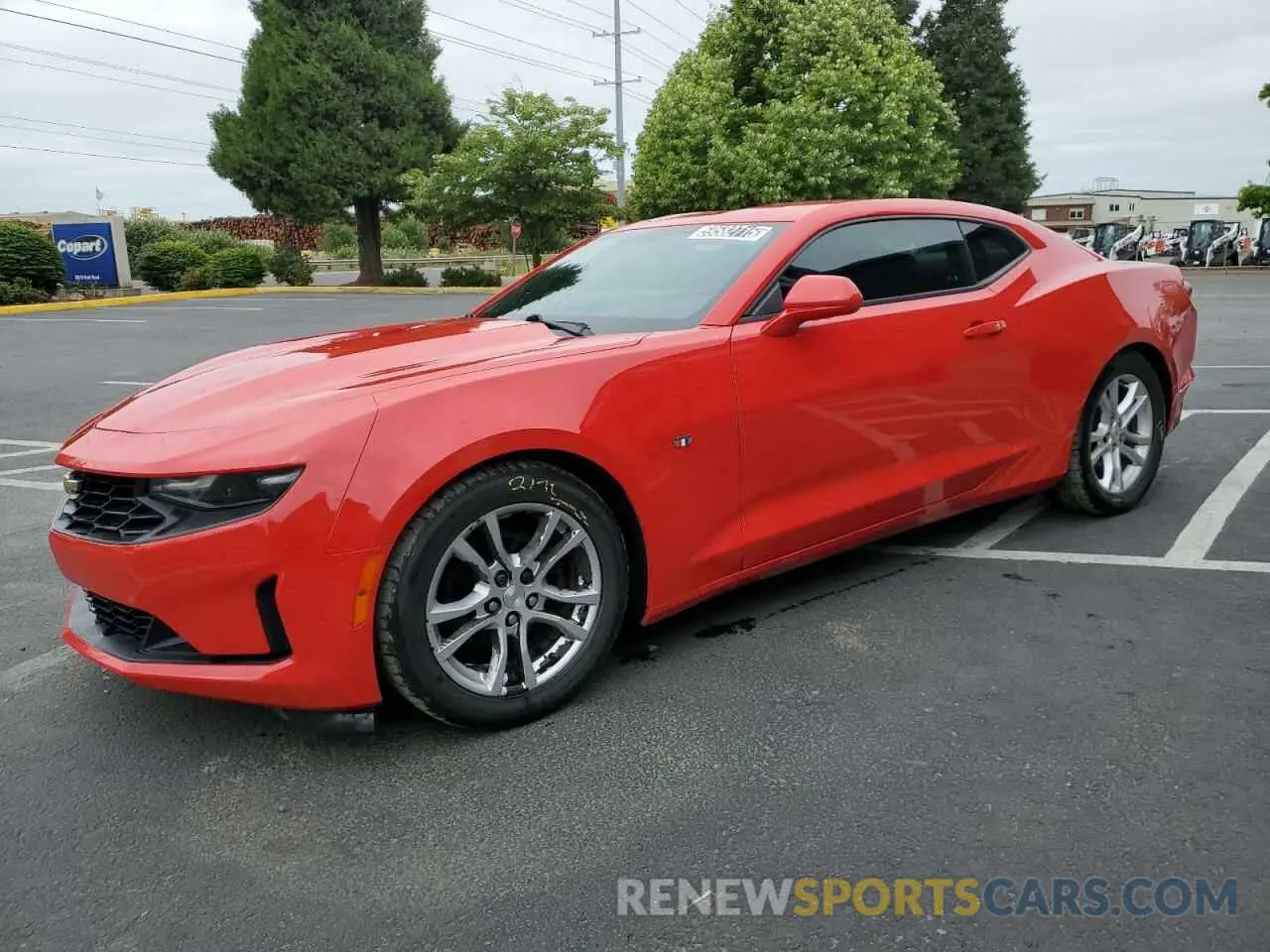 1 Photograph of a damaged car 1G1FB1RX9L0103019 CHEVROLET CAMARO 2020