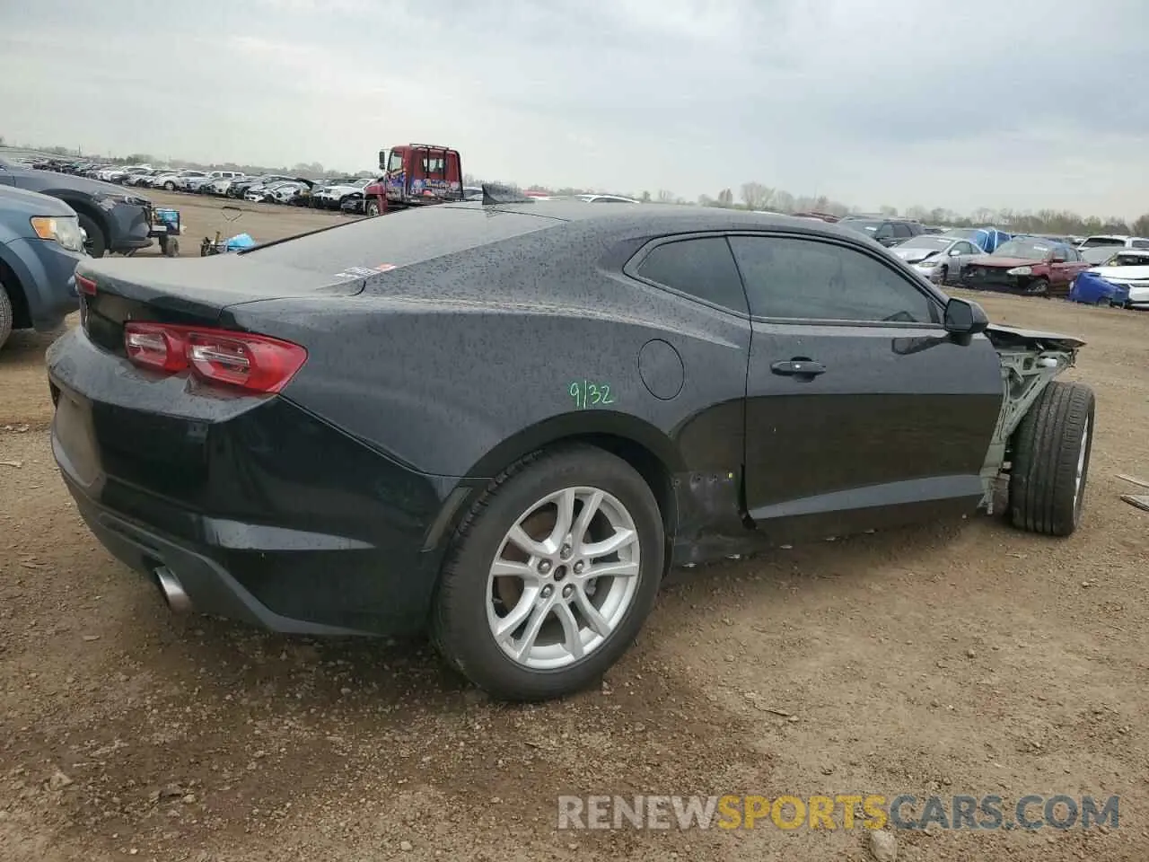 3 Photograph of a damaged car 1G1FB1RXXL0102056 CHEVROLET CAMARO 2020