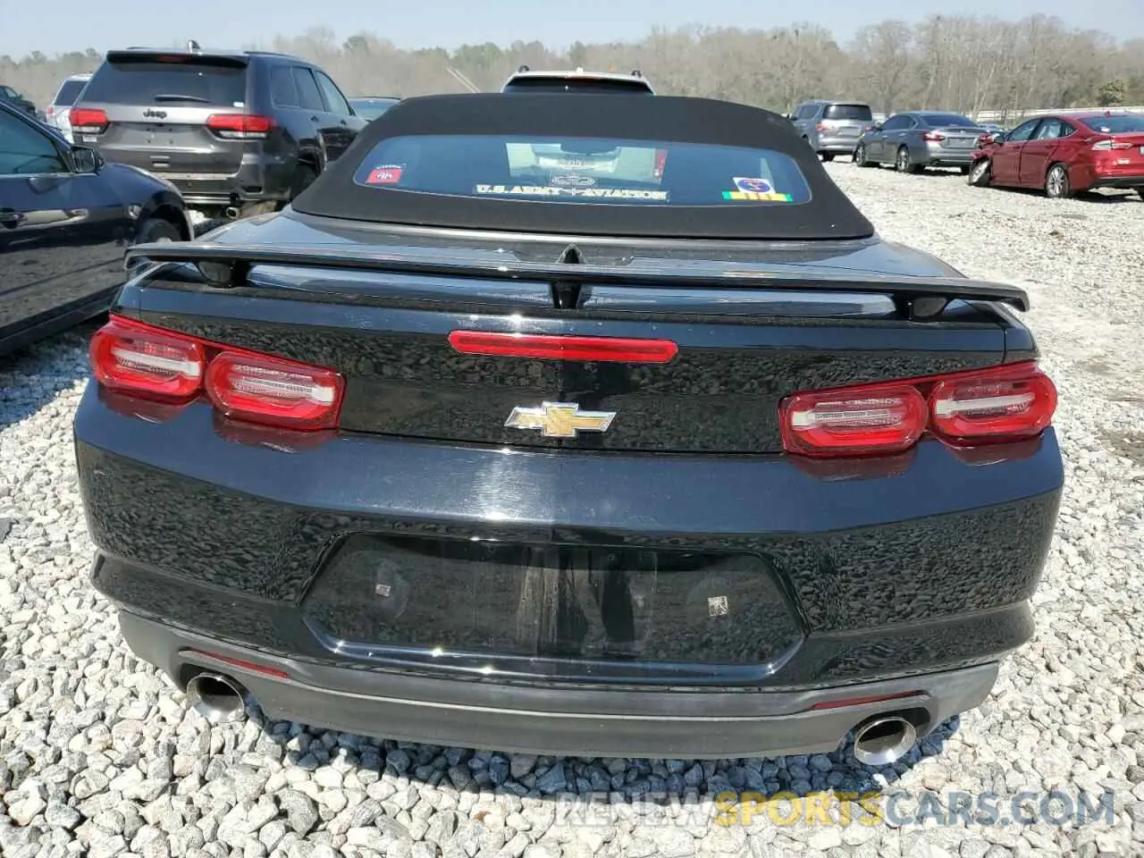 6 Photograph of a damaged car 1G1FB3DS3L0113603 CHEVROLET CAMARO 2020