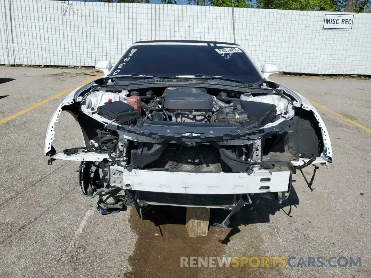 5 Photograph of a damaged car 1G1FB3DX1L0129164 CHEVROLET CAMARO 2020