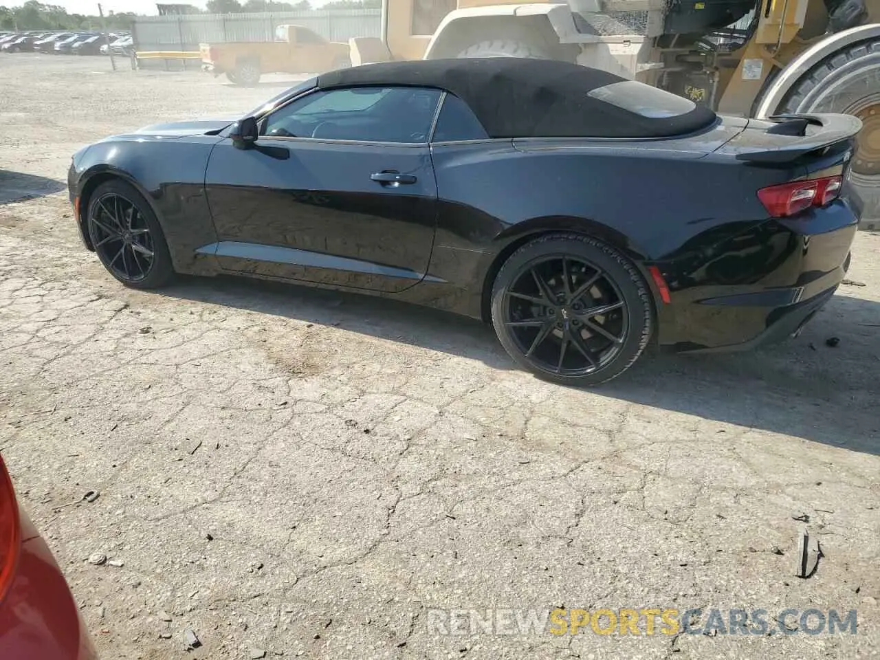 2 Photograph of a damaged car 1G1FB3DX3L0119557 CHEVROLET CAMARO 2020