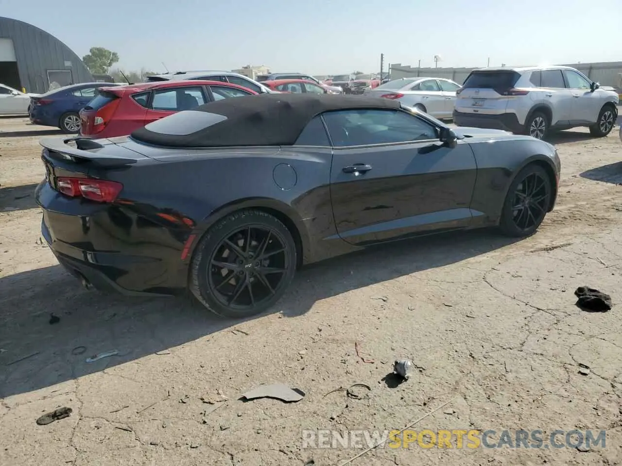 3 Photograph of a damaged car 1G1FB3DX3L0119557 CHEVROLET CAMARO 2020