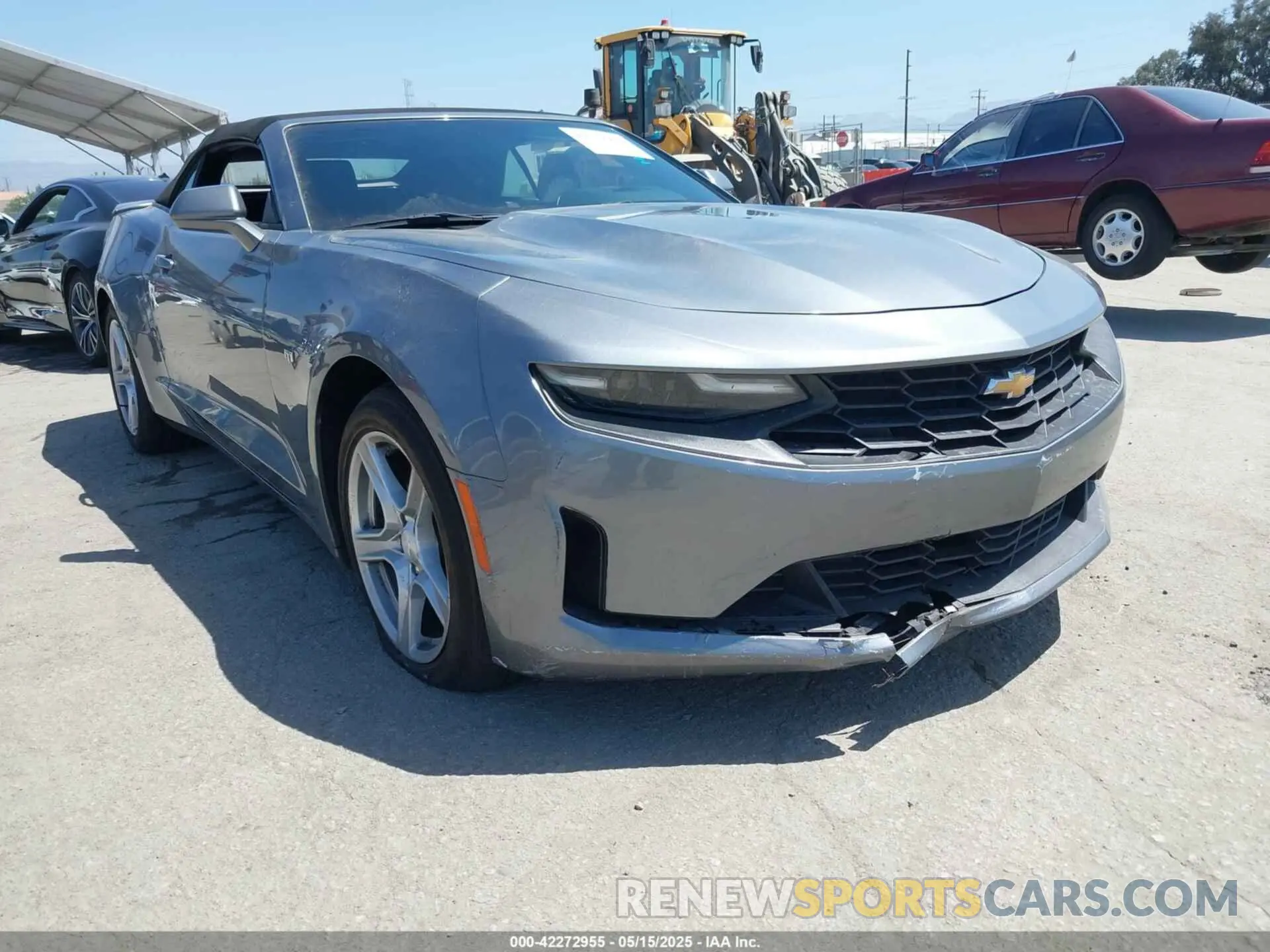 1 Photograph of a damaged car 1G1FB3DX4L0100371 CHEVROLET CAMARO 2020