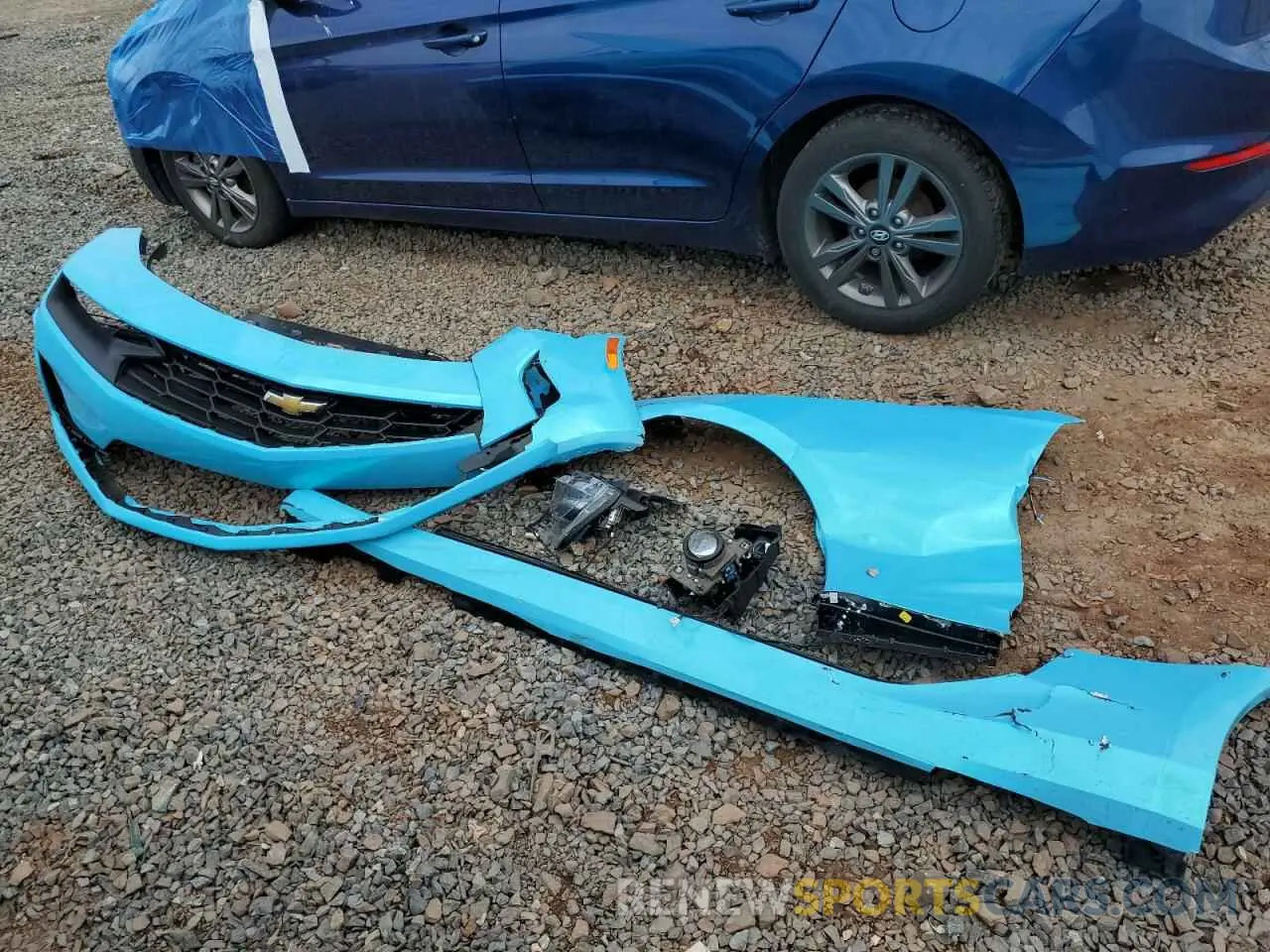 12 Photograph of a damaged car 1G1FB3DX4L0129031 CHEVROLET CAMARO 2020
