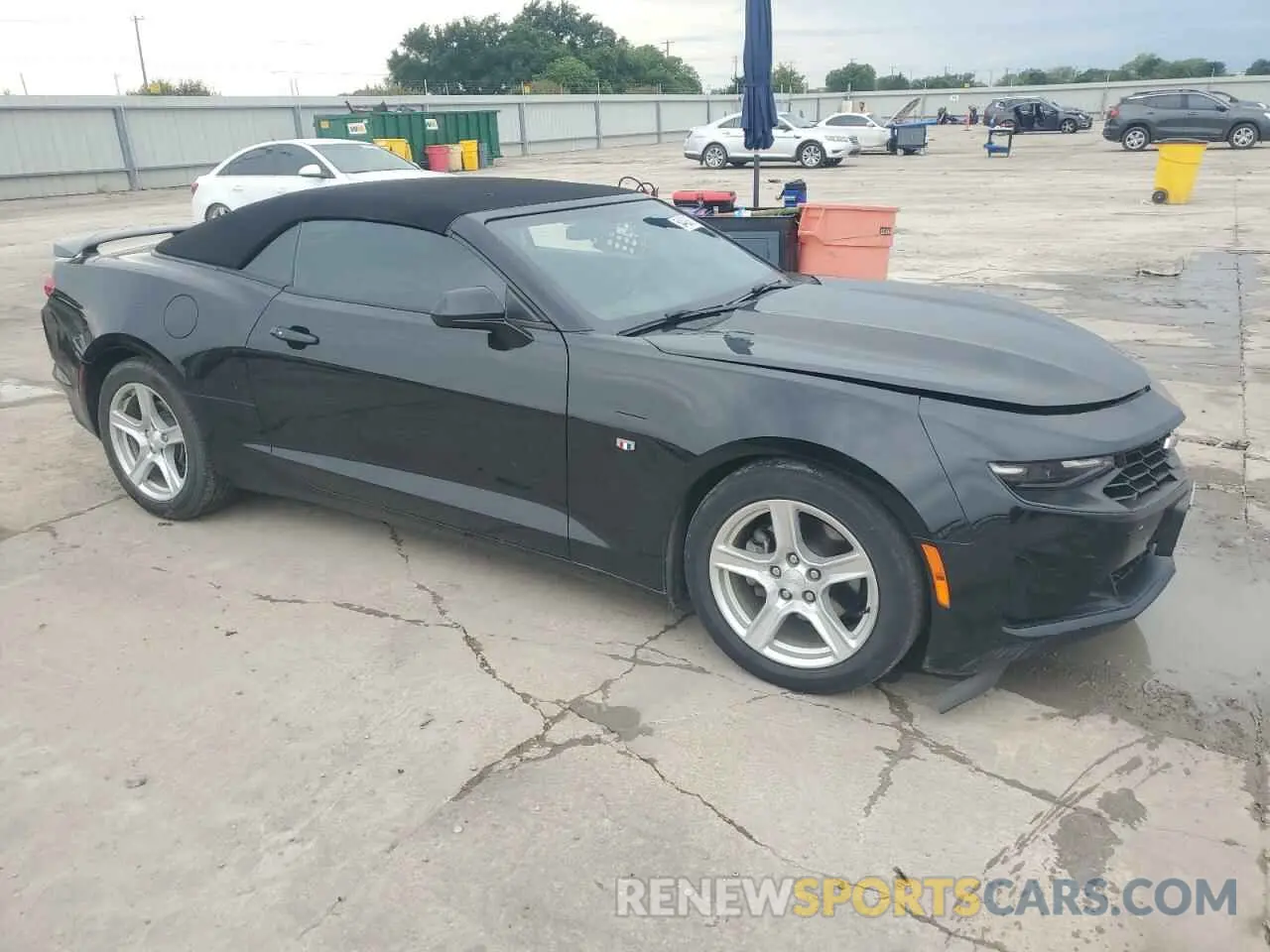 4 Photograph of a damaged car 1G1FB3DX5L0137624 CHEVROLET CAMARO 2020