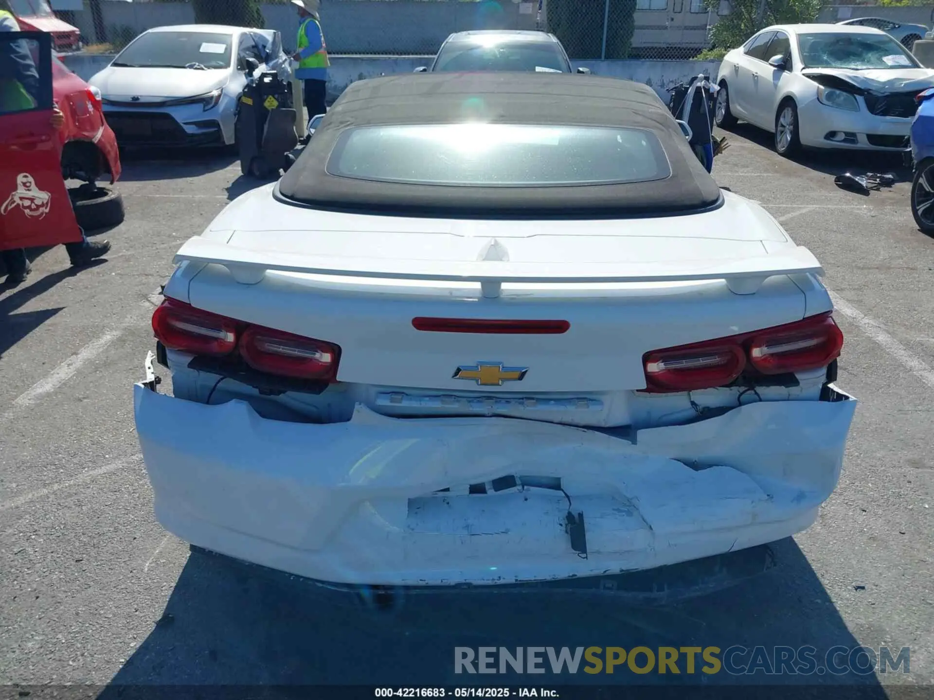 16 Photograph of a damaged car 1G1FB3DX6L0111596 CHEVROLET CAMARO 2020