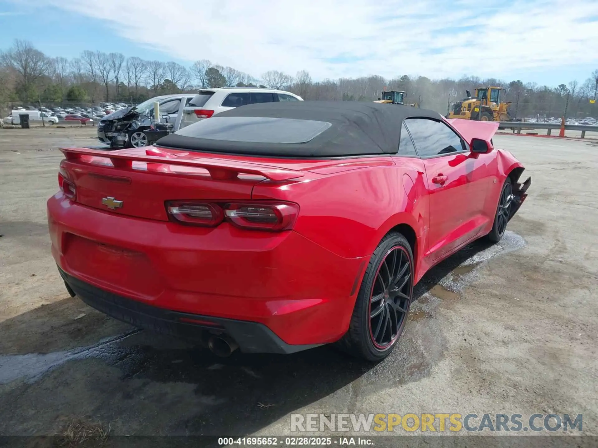 4 Photograph of a damaged car 1G1FB3DX7L0102518 CHEVROLET CAMARO 2020