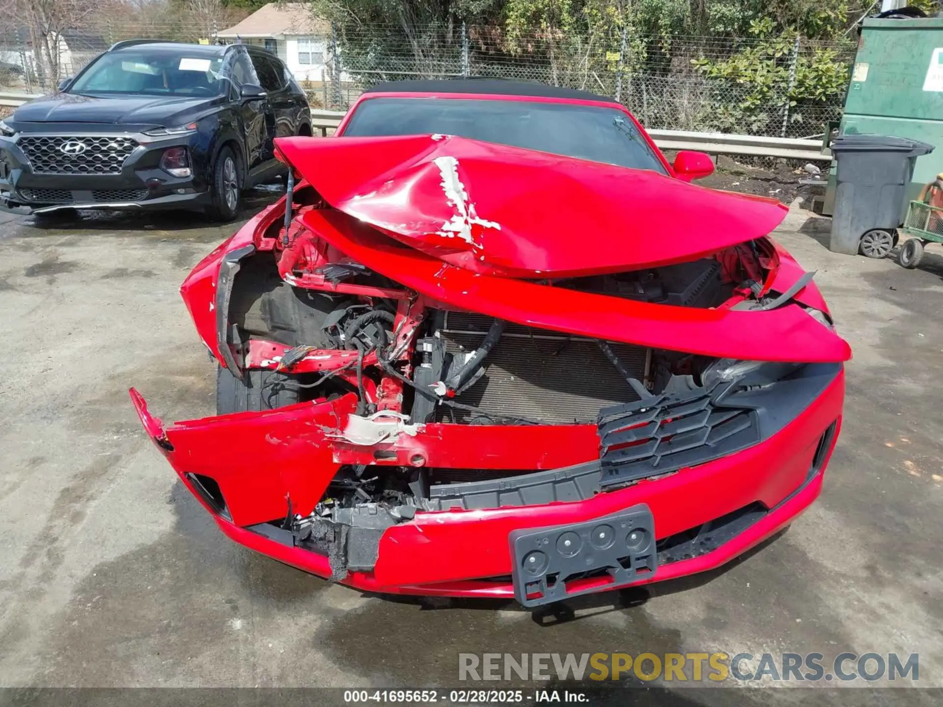 6 Photograph of a damaged car 1G1FB3DX7L0102518 CHEVROLET CAMARO 2020
