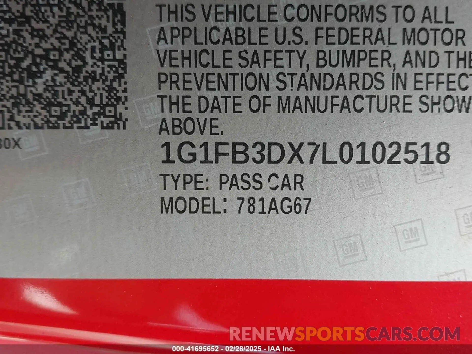 9 Photograph of a damaged car 1G1FB3DX7L0102518 CHEVROLET CAMARO 2020