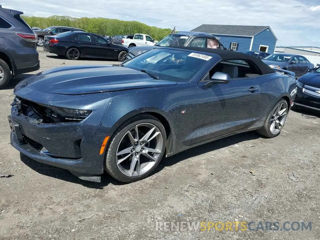 1 Photograph of a damaged car 1G1FB3DX7L0148236 CHEVROLET CAMARO 2020