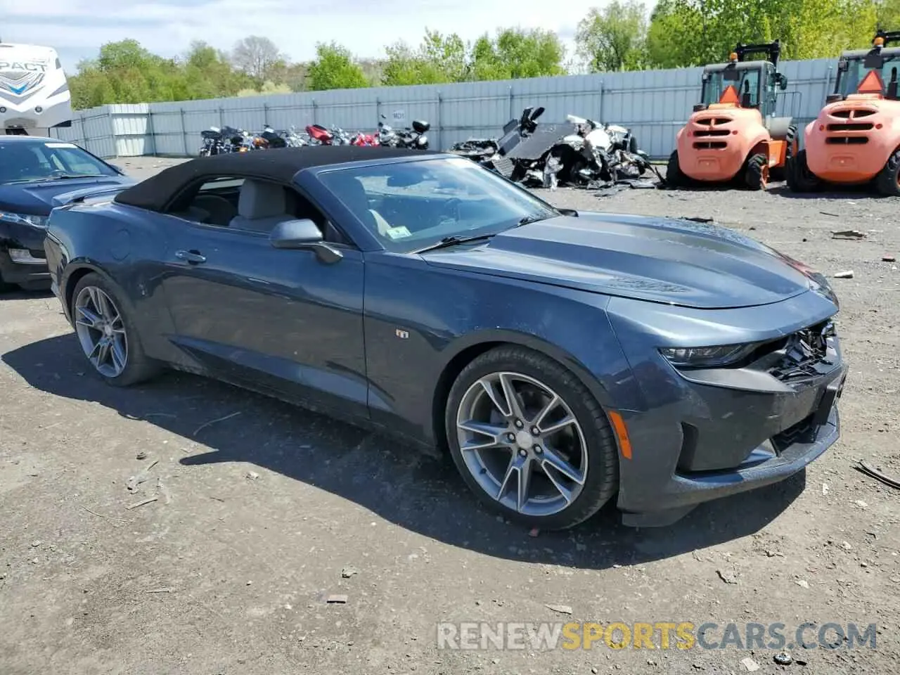 4 Photograph of a damaged car 1G1FB3DX7L0148236 CHEVROLET CAMARO 2020