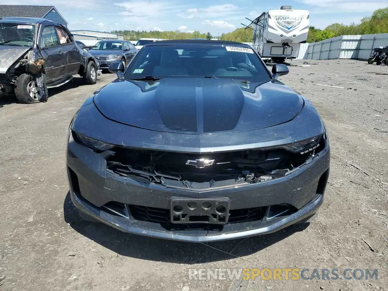 5 Photograph of a damaged car 1G1FB3DX7L0148236 CHEVROLET CAMARO 2020
