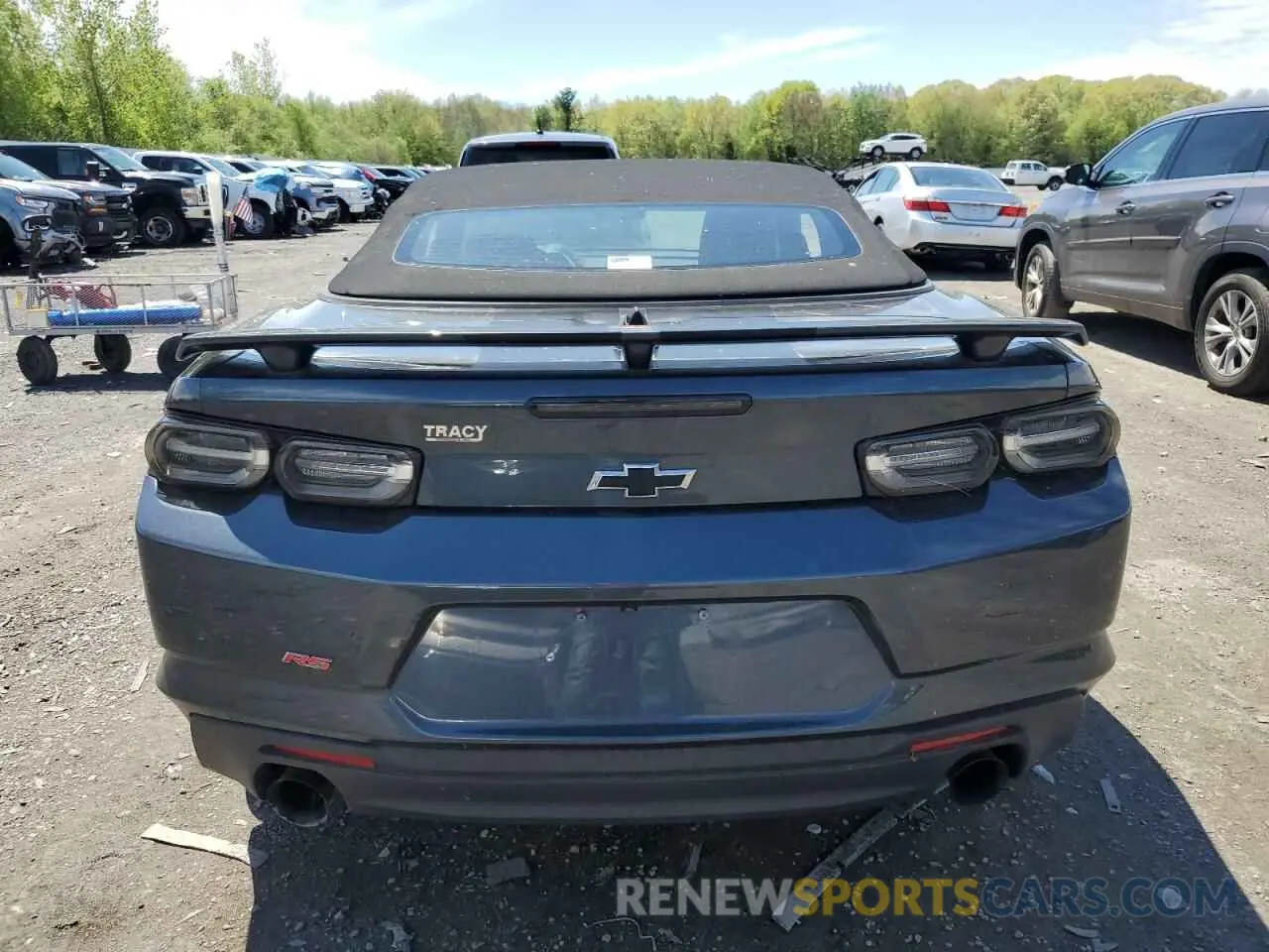 6 Photograph of a damaged car 1G1FB3DX7L0148236 CHEVROLET CAMARO 2020