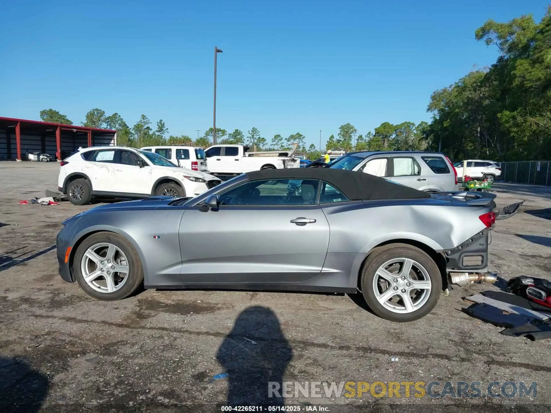 14 Photograph of a damaged car 1G1FB3DXXL0105753 CHEVROLET CAMARO 2020