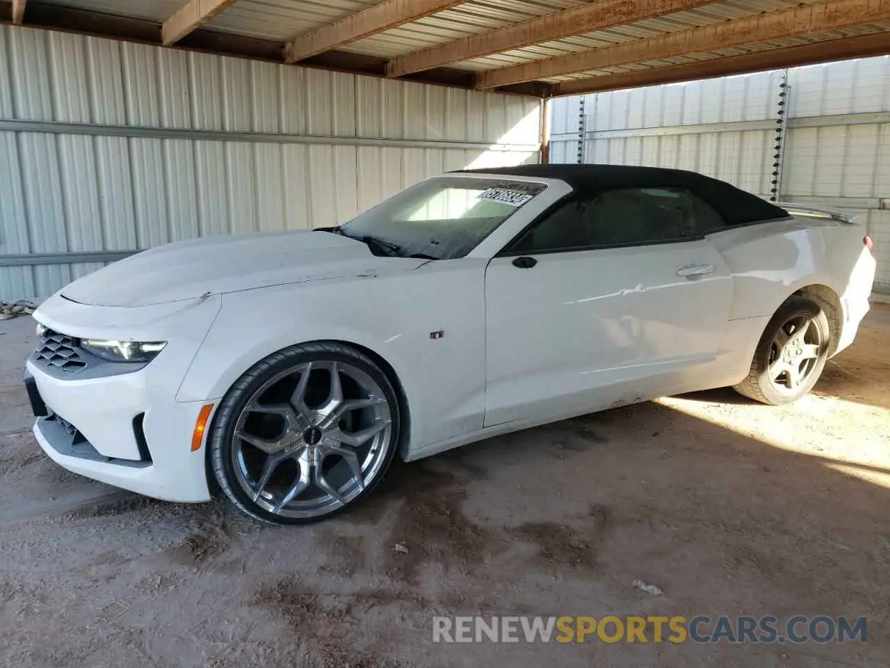 1 Photograph of a damaged car 1G1FB3DXXL0118440 CHEVROLET CAMARO 2020