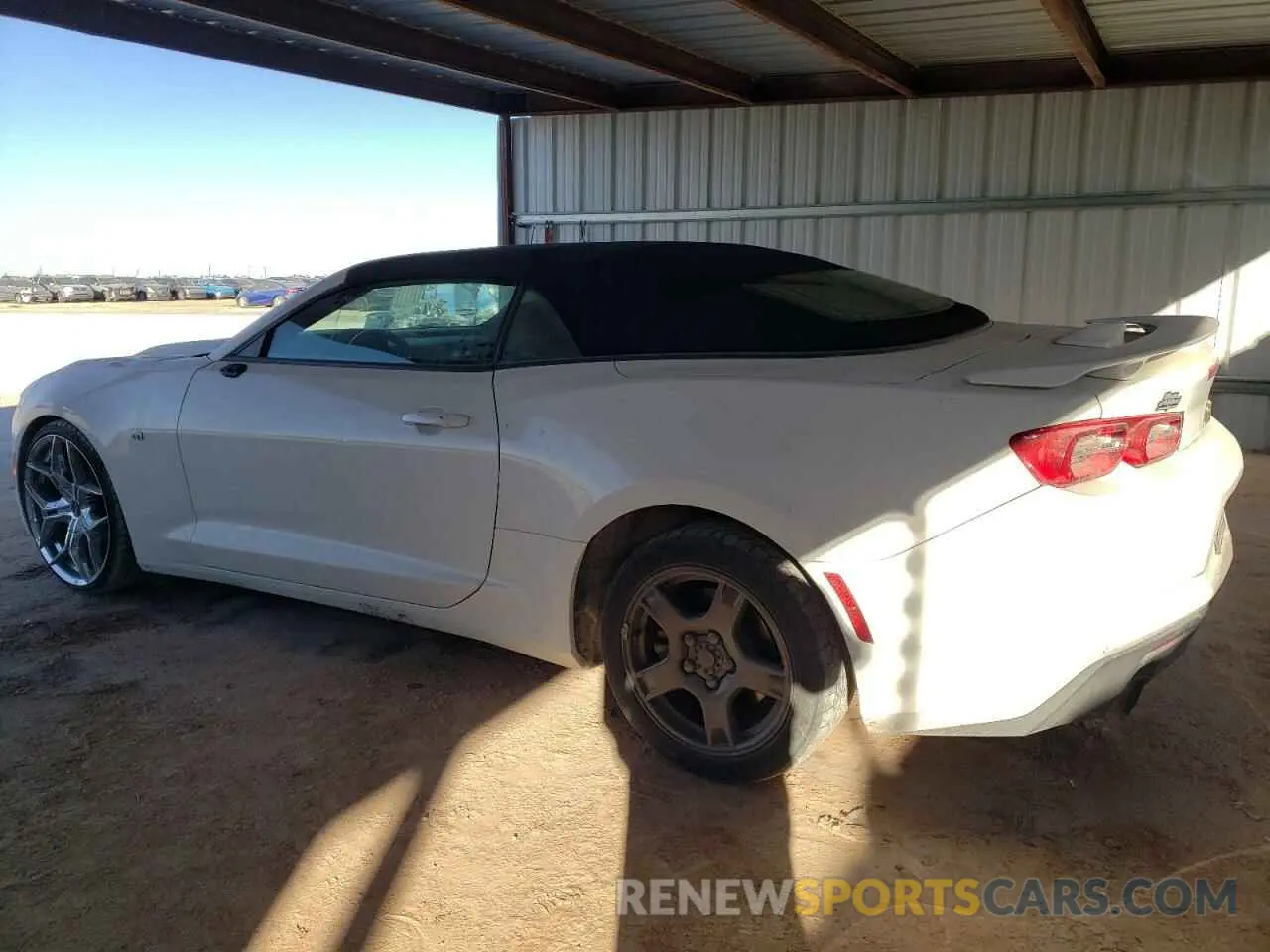 2 Photograph of a damaged car 1G1FB3DXXL0118440 CHEVROLET CAMARO 2020