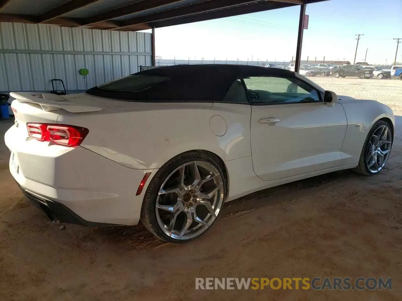 3 Photograph of a damaged car 1G1FB3DXXL0118440 CHEVROLET CAMARO 2020
