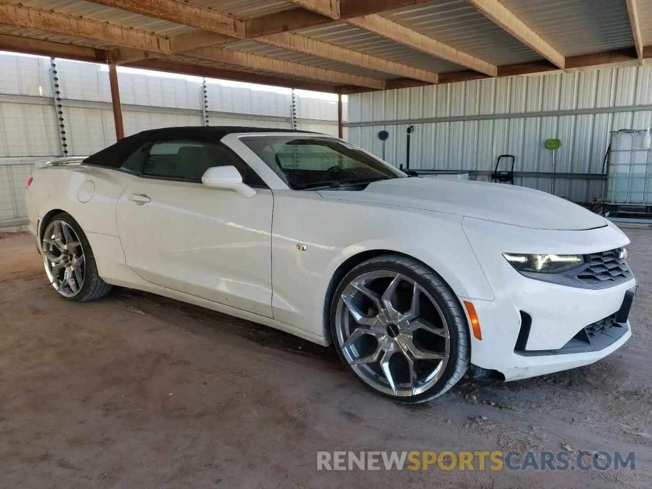 4 Photograph of a damaged car 1G1FB3DXXL0118440 CHEVROLET CAMARO 2020