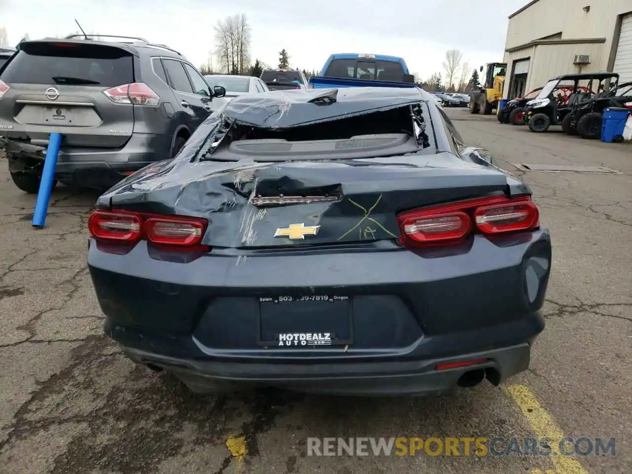 6 Photograph of a damaged car 1G1FD1RS4L0102682 CHEVROLET CAMARO 2020