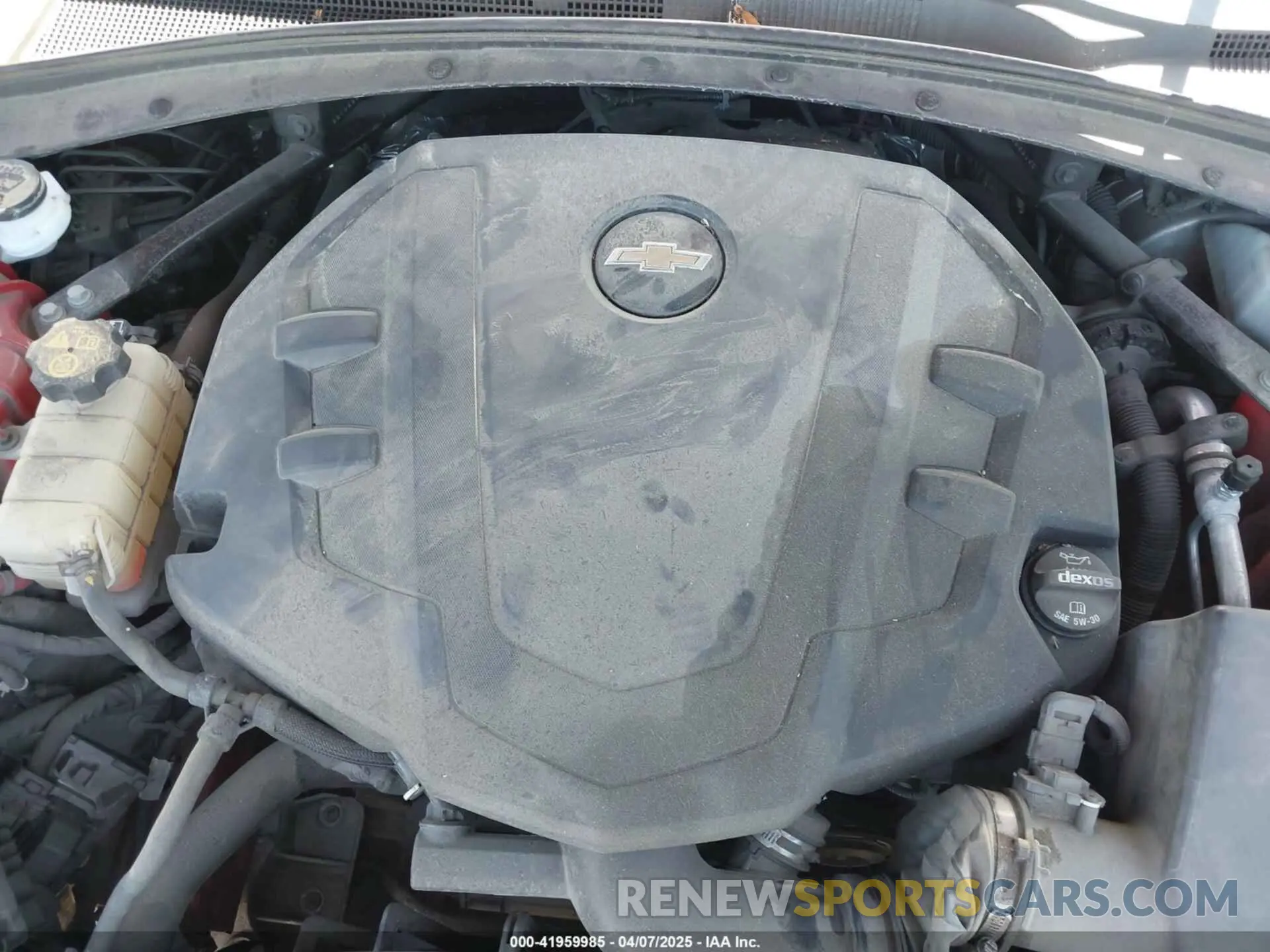10 Photograph of a damaged car 1G1FD1RS6L0115305 CHEVROLET CAMARO 2020