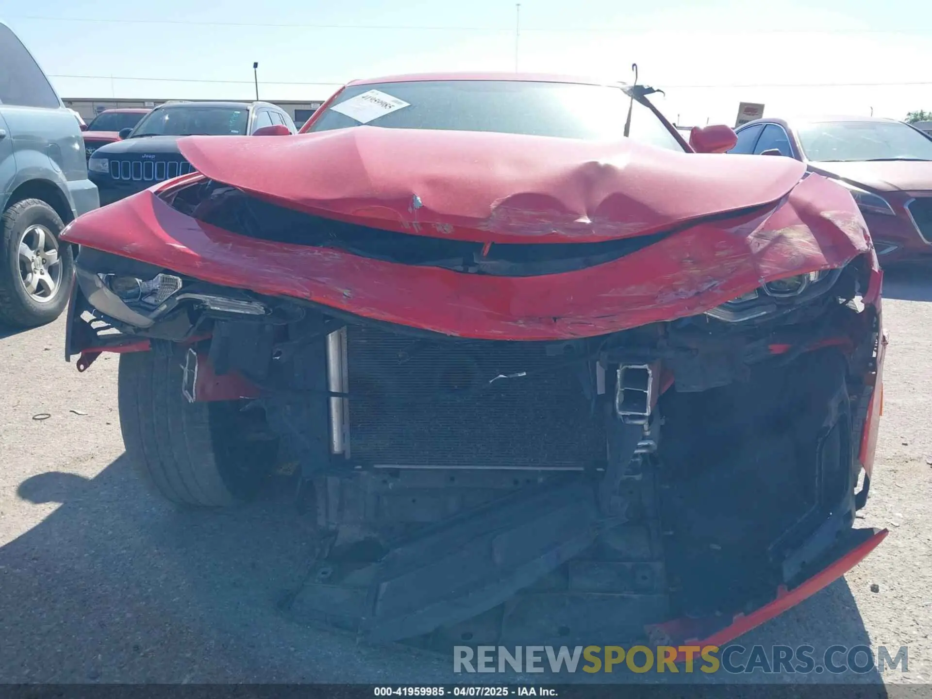 12 Photograph of a damaged car 1G1FD1RS6L0115305 CHEVROLET CAMARO 2020