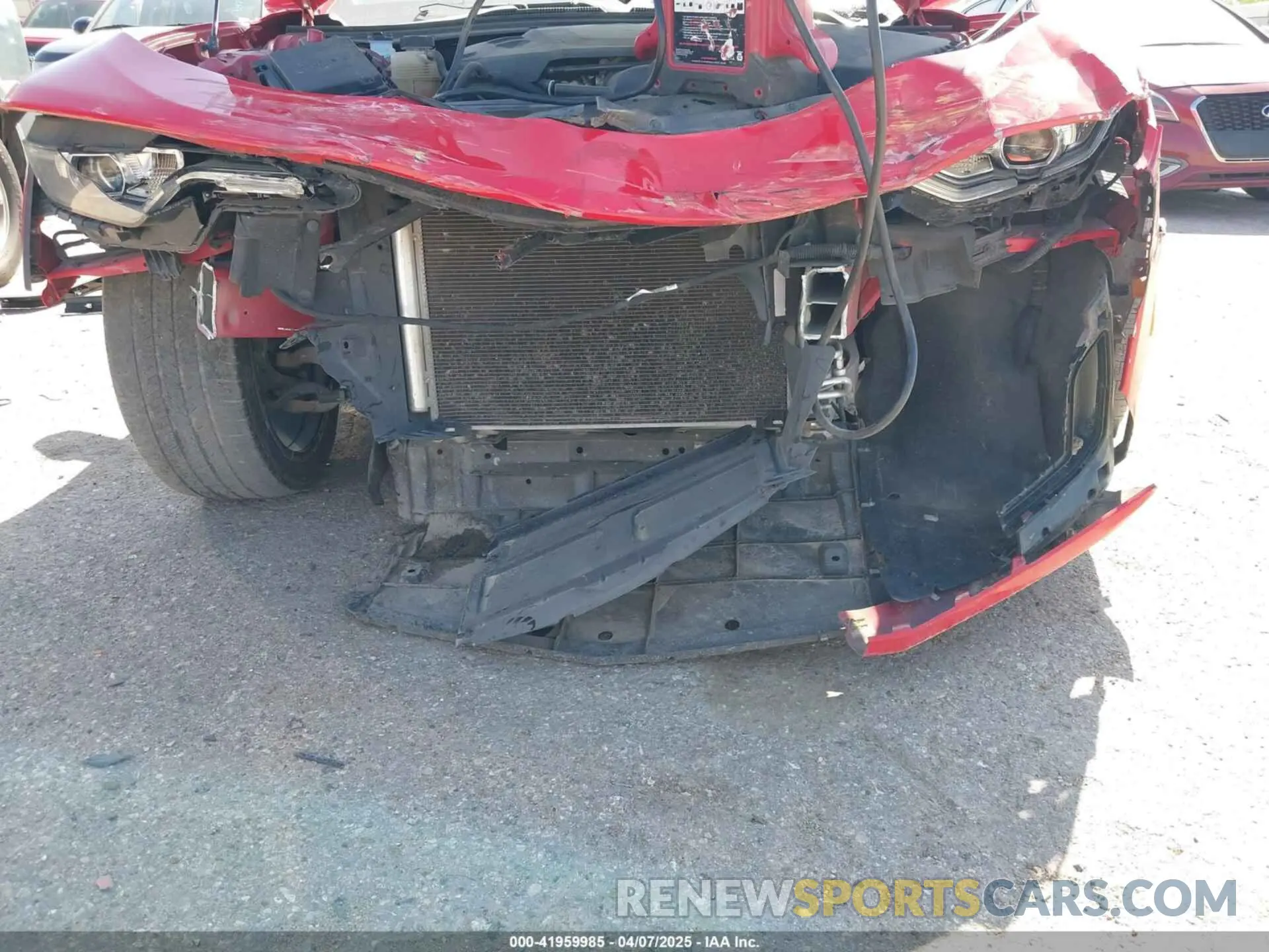 6 Photograph of a damaged car 1G1FD1RS6L0115305 CHEVROLET CAMARO 2020