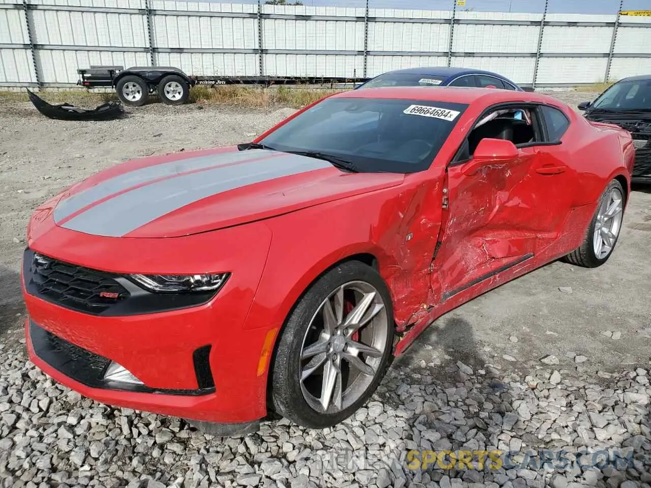1 Photograph of a damaged car 1G1FD1RSXL0110690 CHEVROLET CAMARO 2020