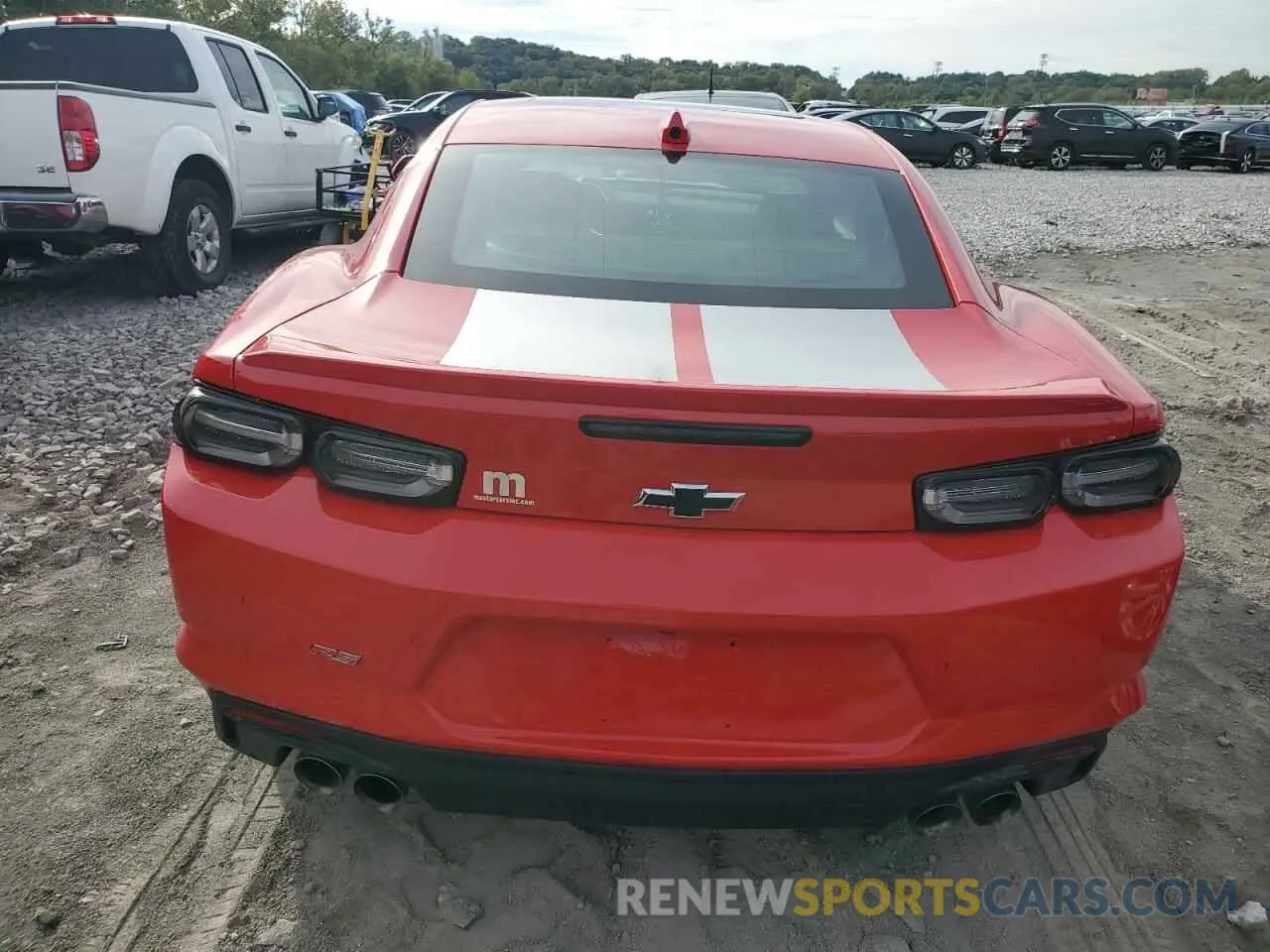 6 Photograph of a damaged car 1G1FD1RSXL0110690 CHEVROLET CAMARO 2020