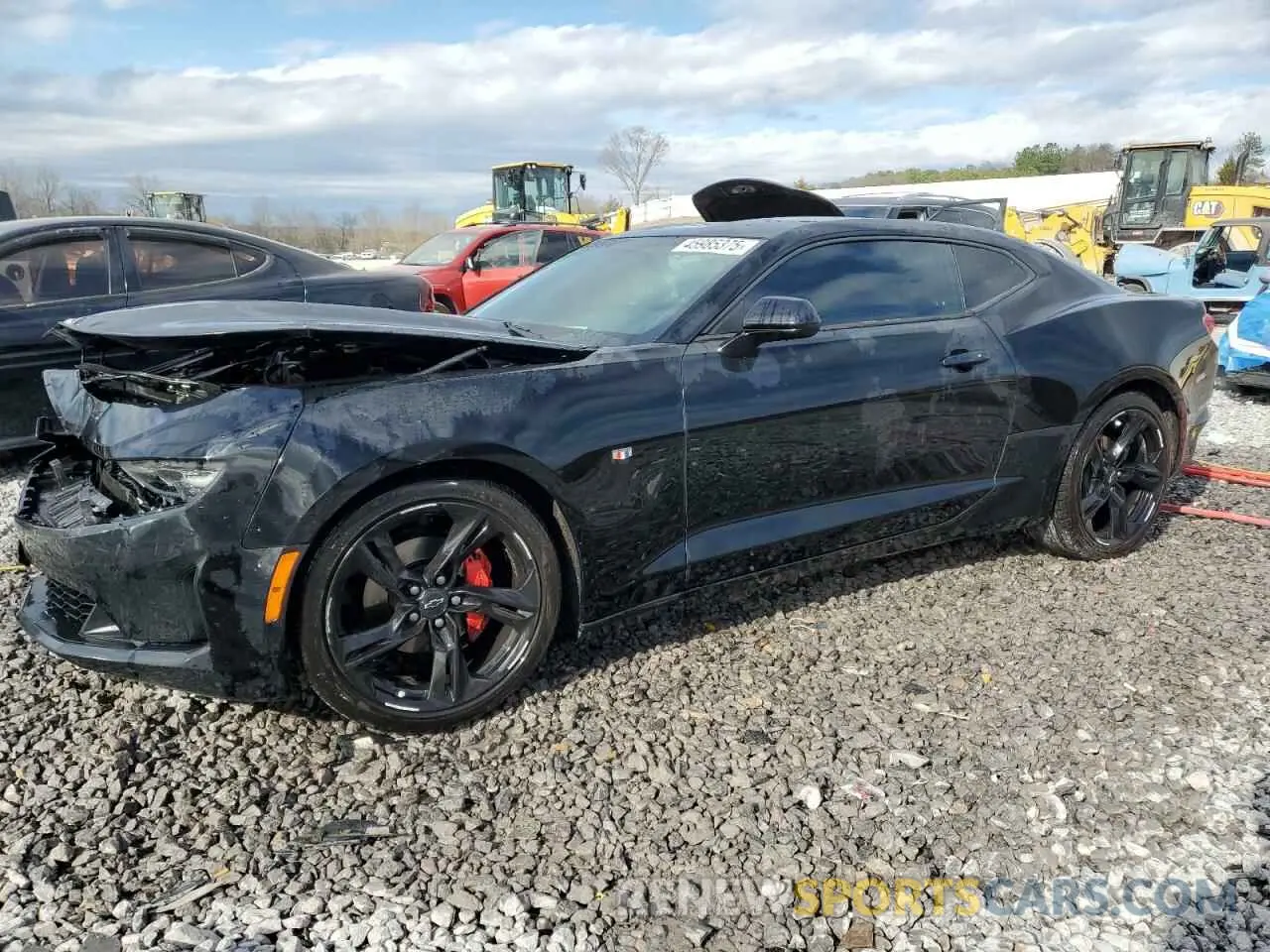 1 Photograph of a damaged car 1G1FD1RXXL0114900 CHEVROLET CAMARO 2020