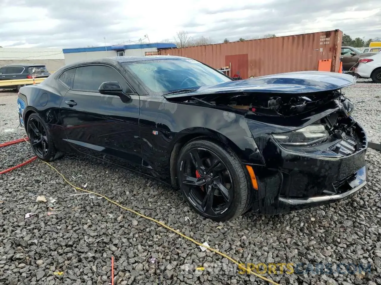 4 Photograph of a damaged car 1G1FD1RXXL0114900 CHEVROLET CAMARO 2020