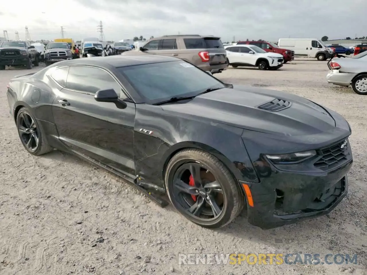 4 Photograph of a damaged car 1G1FE1R74L0139580 CHEVROLET CAMARO 2020