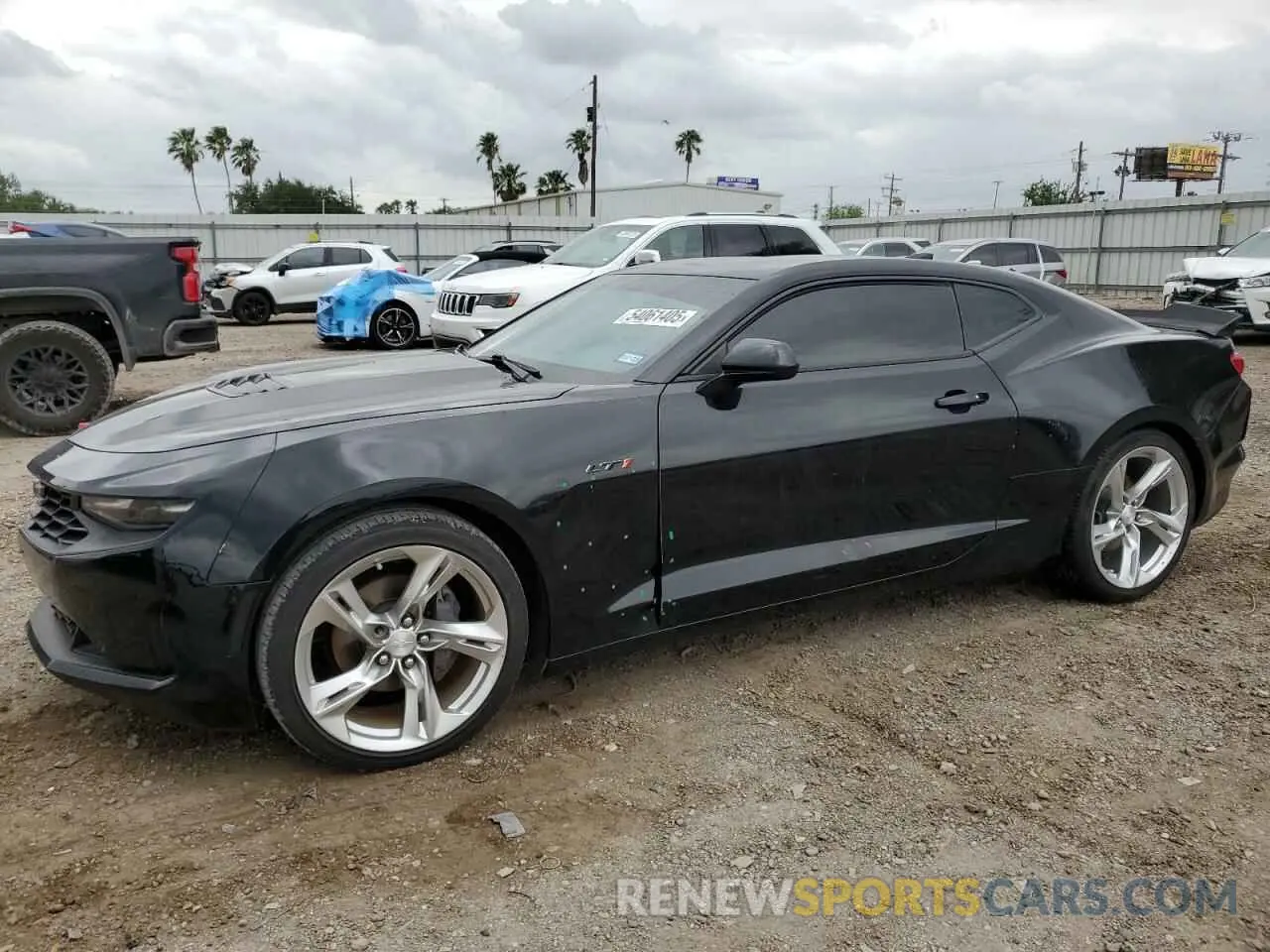 1 Photograph of a damaged car 1G1FE1R75L0145758 CHEVROLET CAMARO 2020