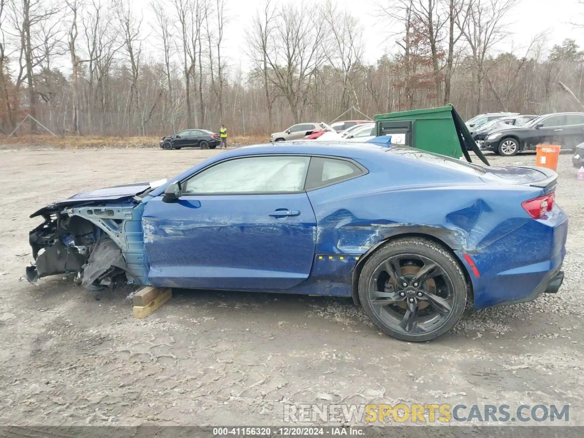 14 Photograph of a damaged car 1G1FE1R77L0142537 CHEVROLET CAMARO 2020