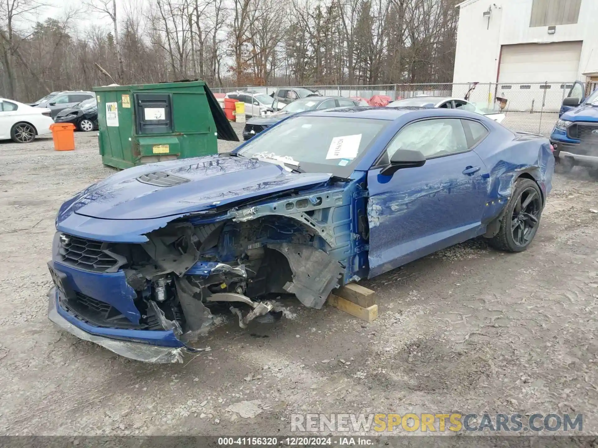 2 Photograph of a damaged car 1G1FE1R77L0142537 CHEVROLET CAMARO 2020