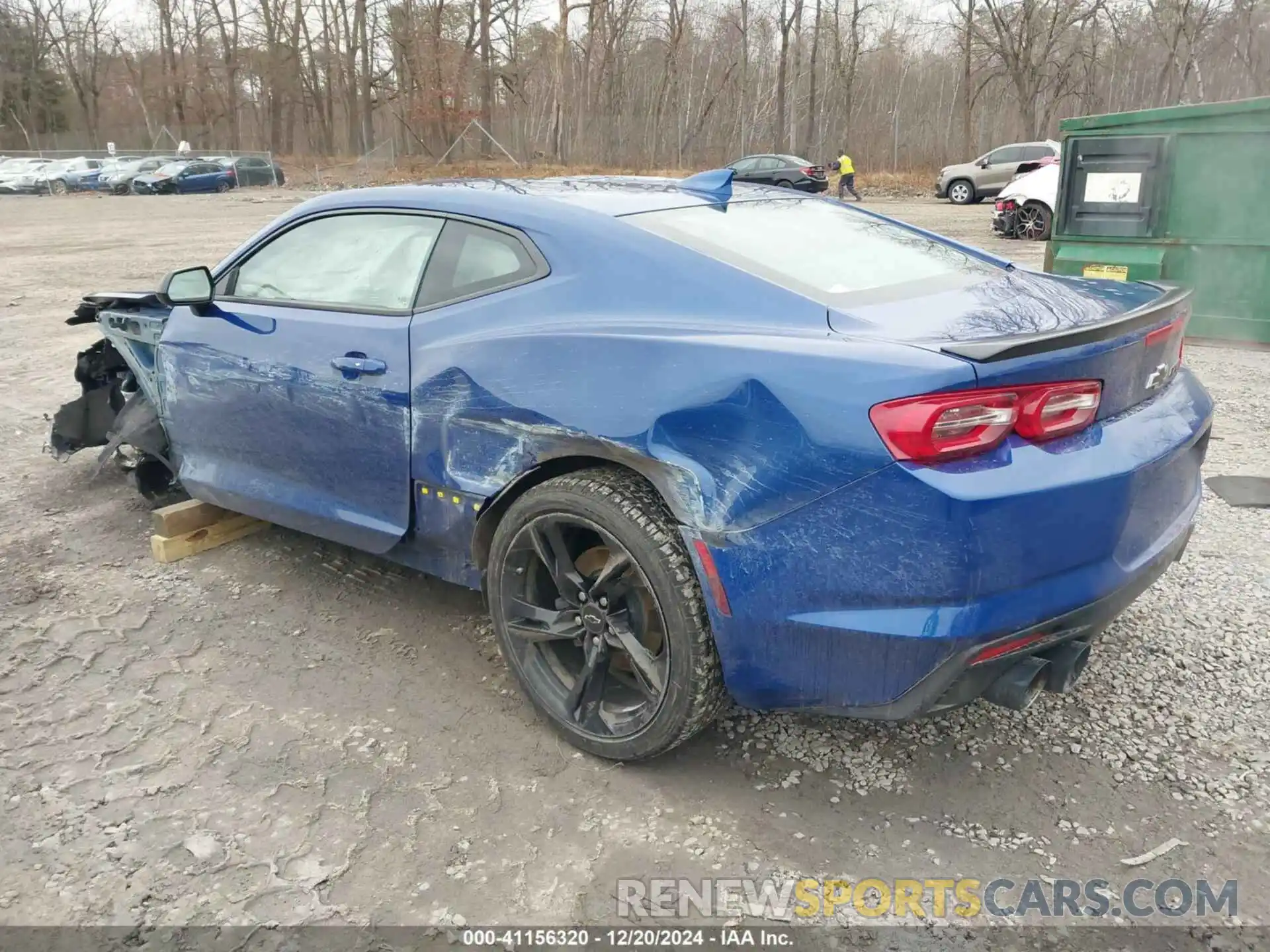 3 Photograph of a damaged car 1G1FE1R77L0142537 CHEVROLET CAMARO 2020