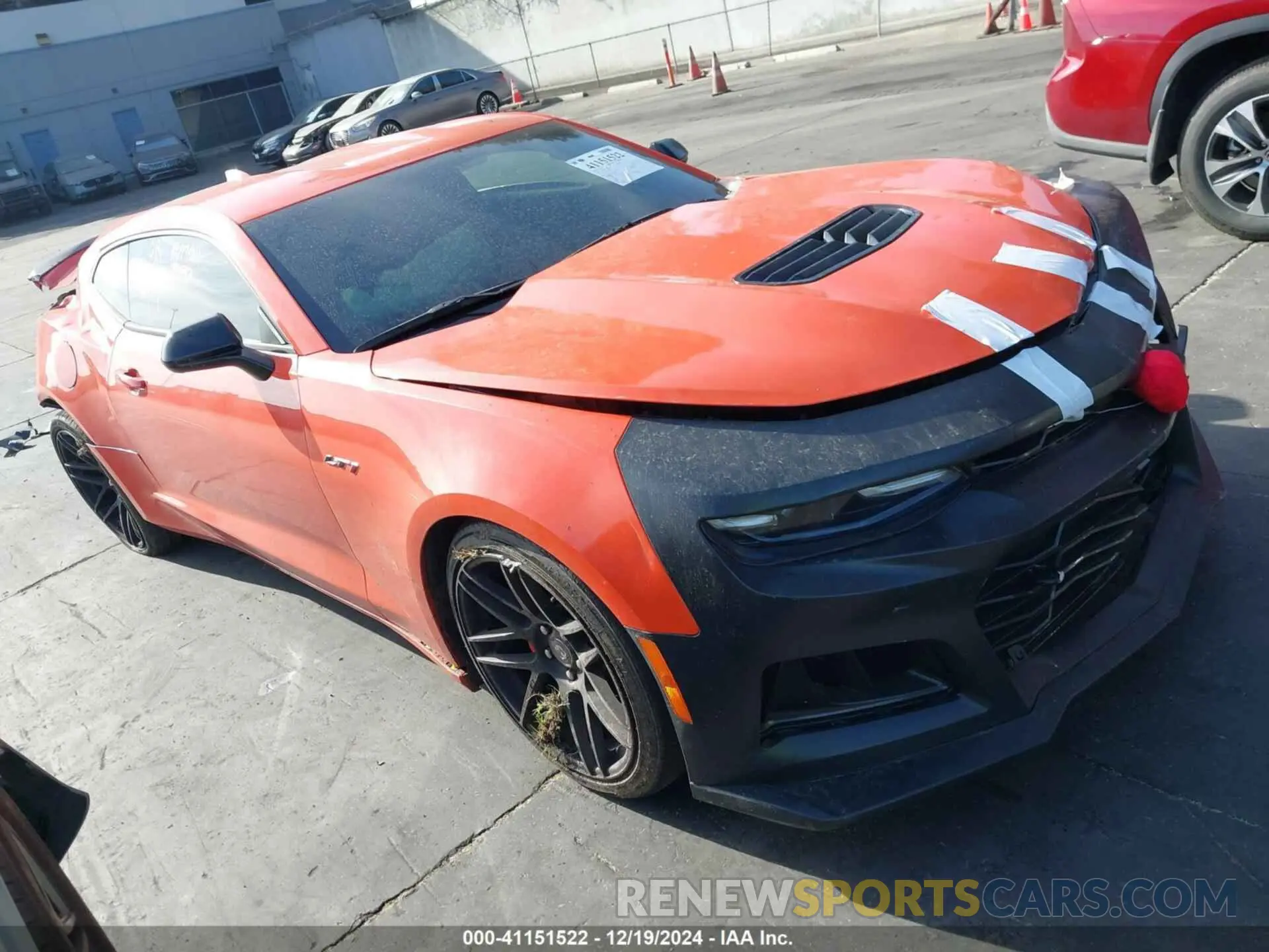 1 Photograph of a damaged car 1G1FE1R79L0122256 CHEVROLET CAMARO 2020