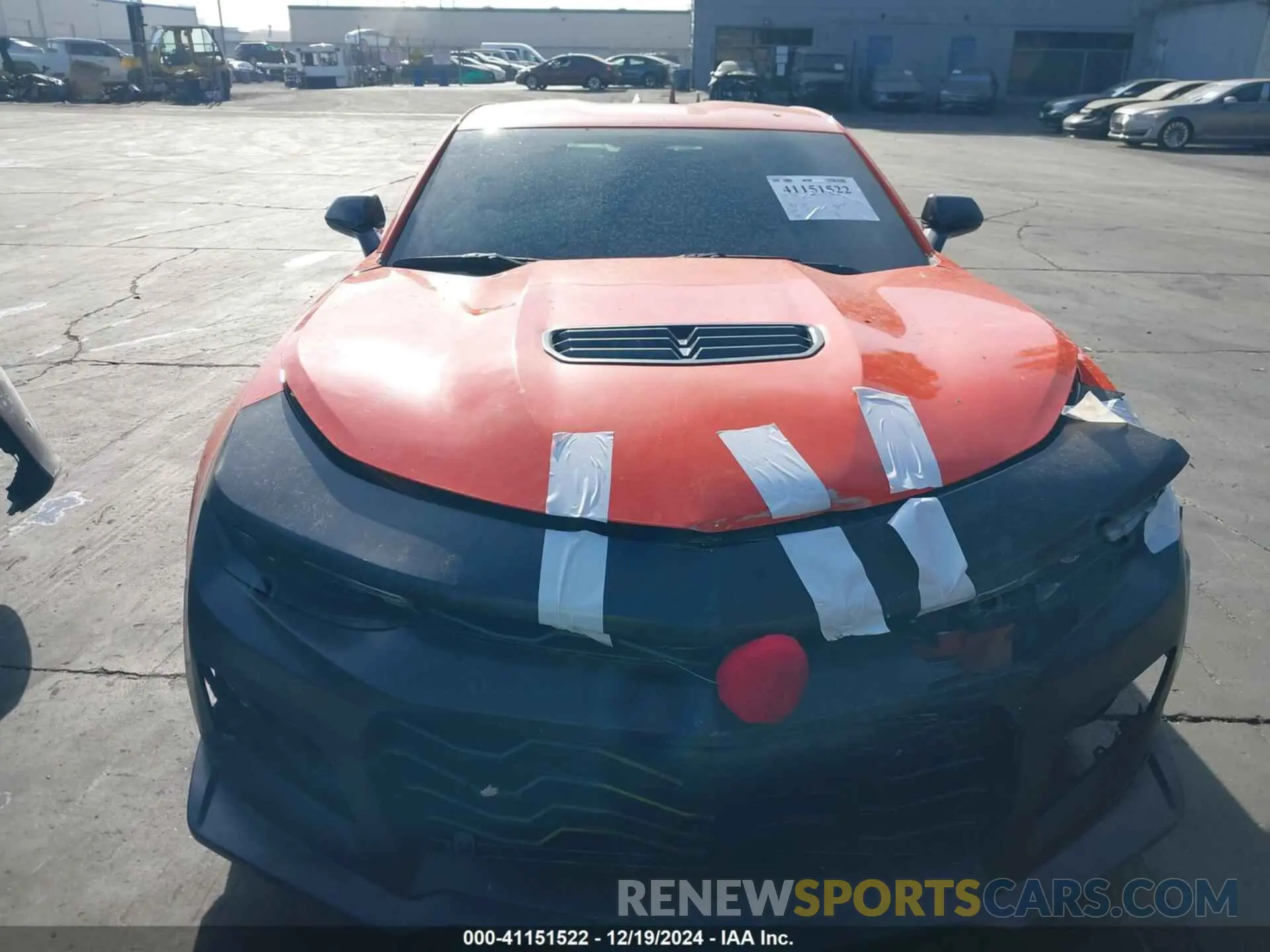 12 Photograph of a damaged car 1G1FE1R79L0122256 CHEVROLET CAMARO 2020