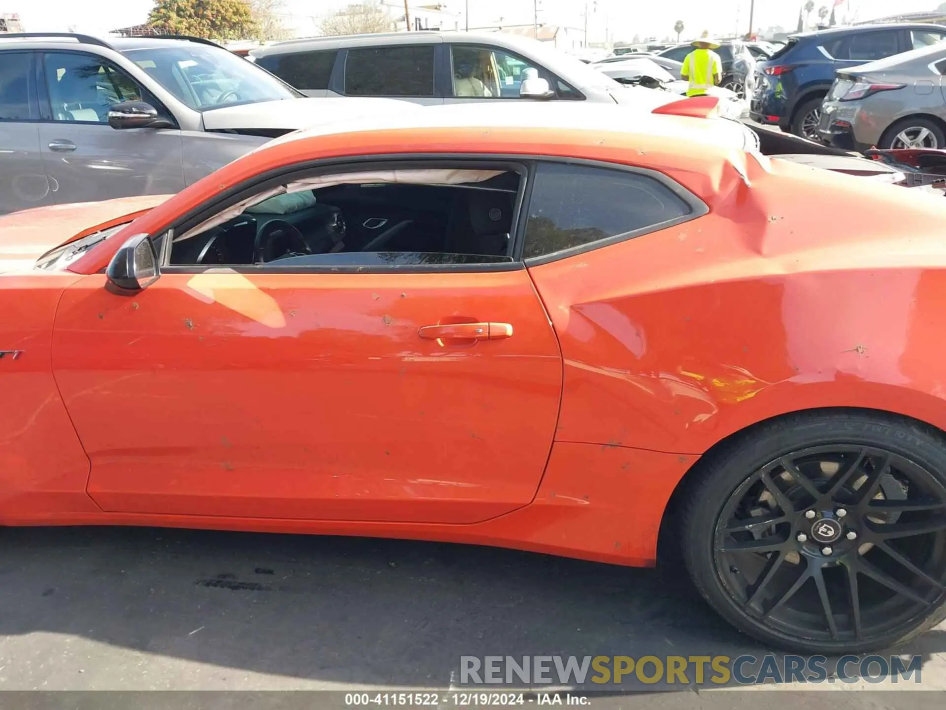 14 Photograph of a damaged car 1G1FE1R79L0122256 CHEVROLET CAMARO 2020