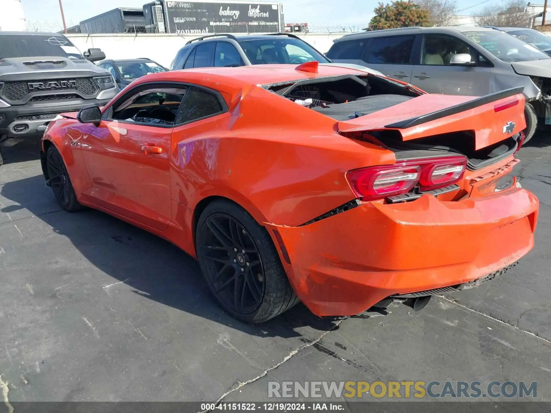 3 Photograph of a damaged car 1G1FE1R79L0122256 CHEVROLET CAMARO 2020