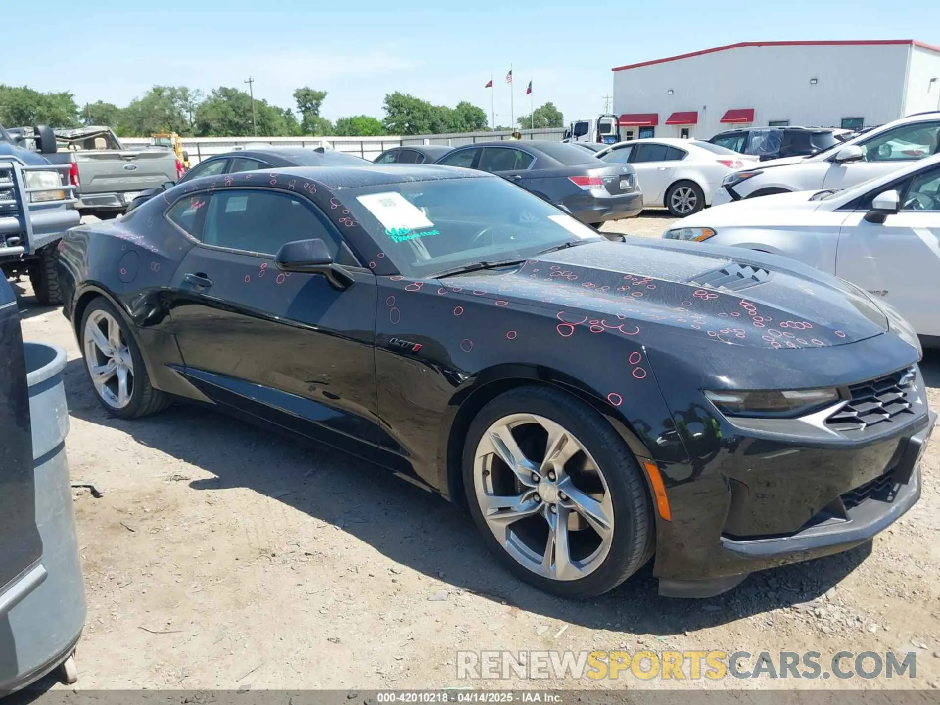 13 Photograph of a damaged car 1G1FF1R71L0125164 CHEVROLET CAMARO 2020