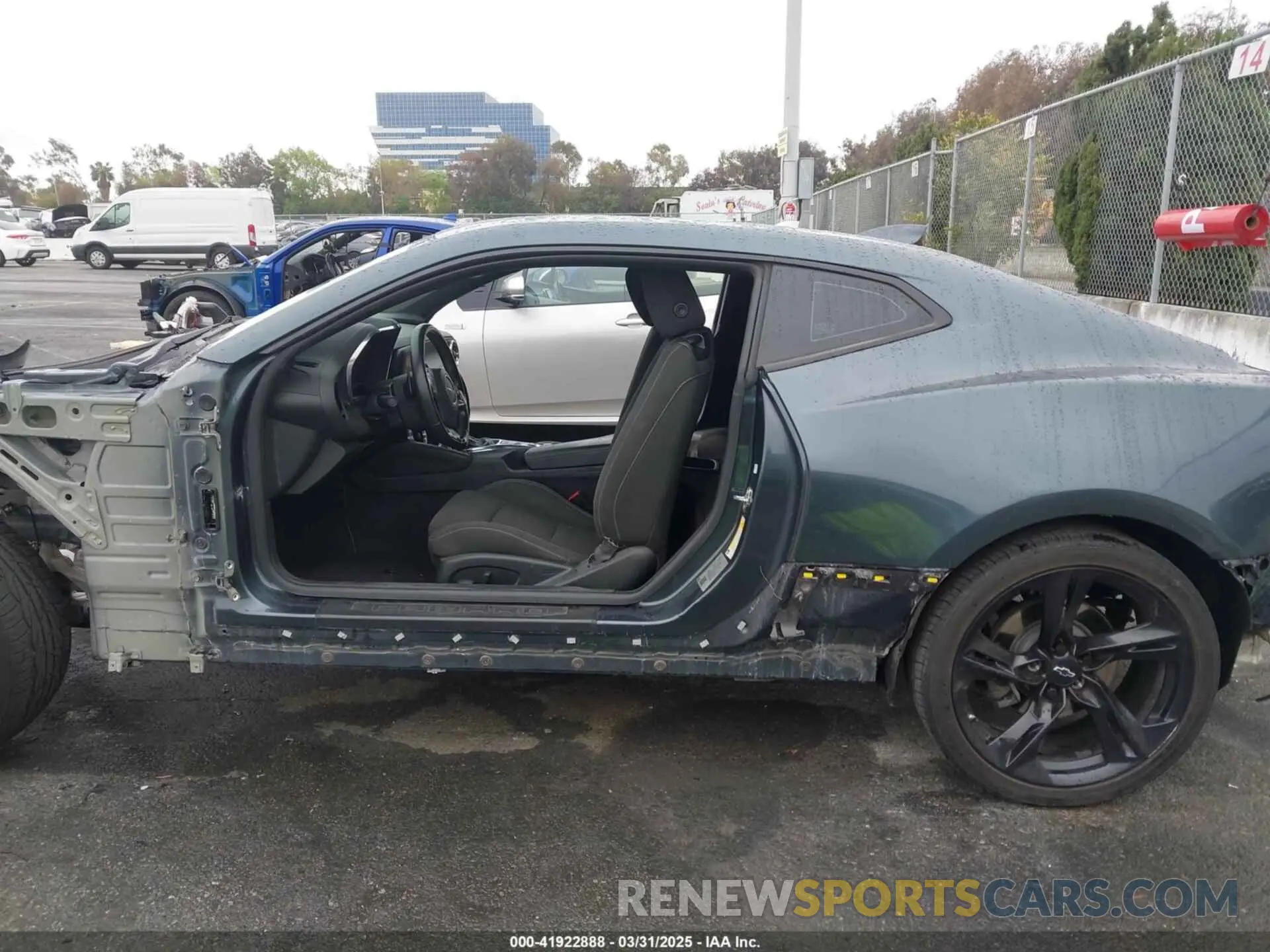 14 Photograph of a damaged car 1G1FF1R72L0102427 CHEVROLET CAMARO 2020