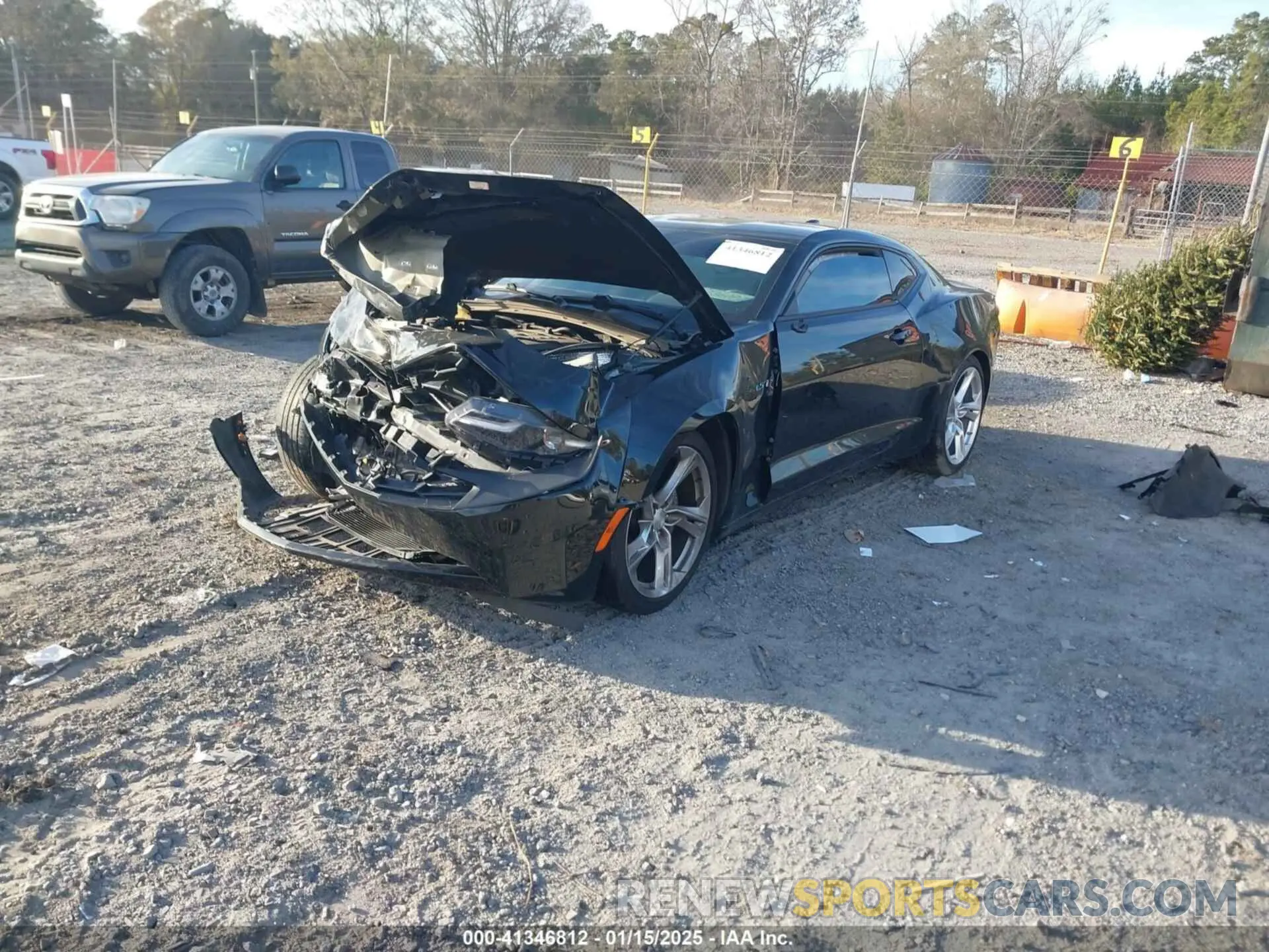 2 Photograph of a damaged car 1G1FF1R72L0125481 CHEVROLET CAMARO 2020