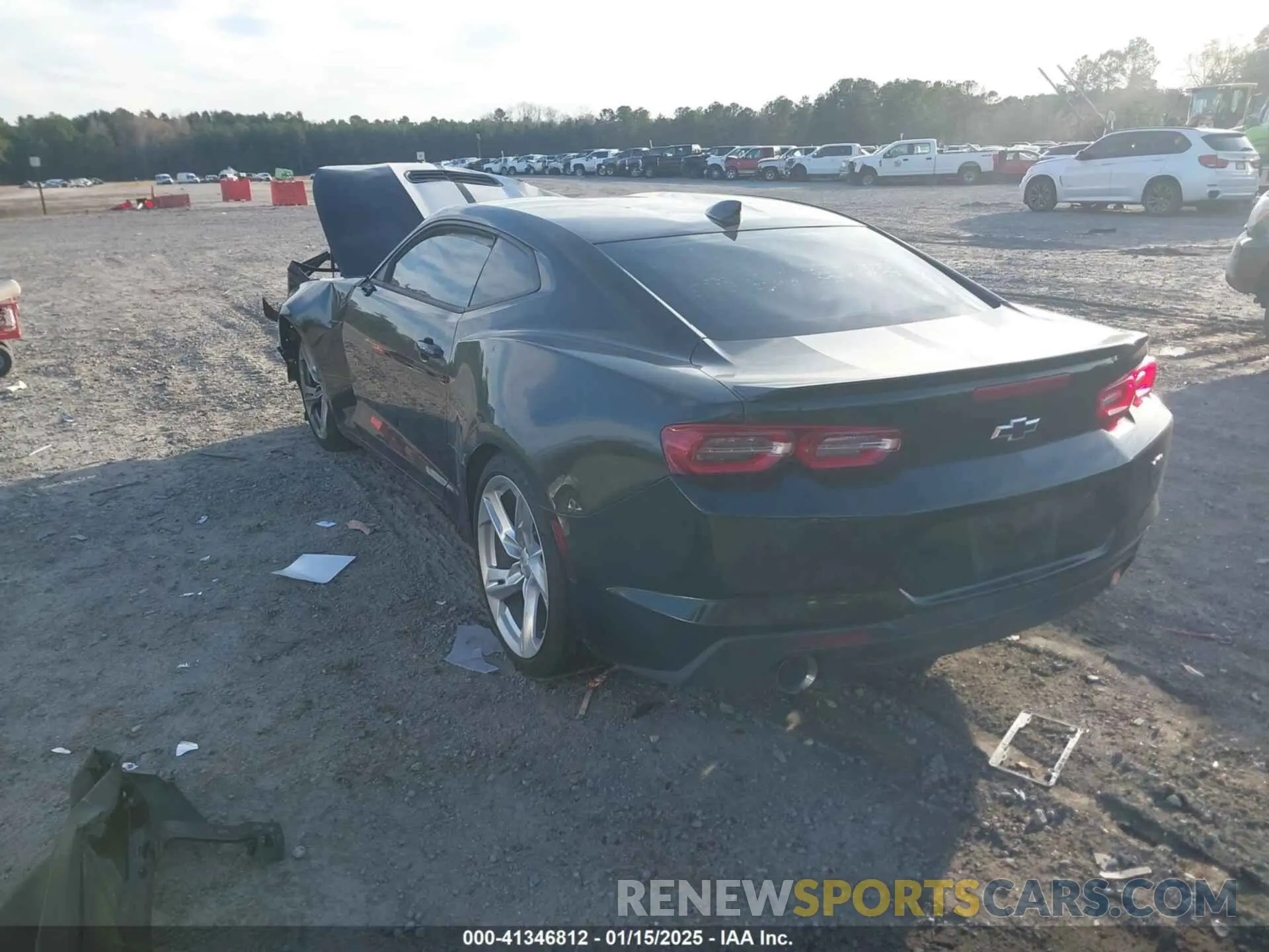 3 Photograph of a damaged car 1G1FF1R72L0125481 CHEVROLET CAMARO 2020