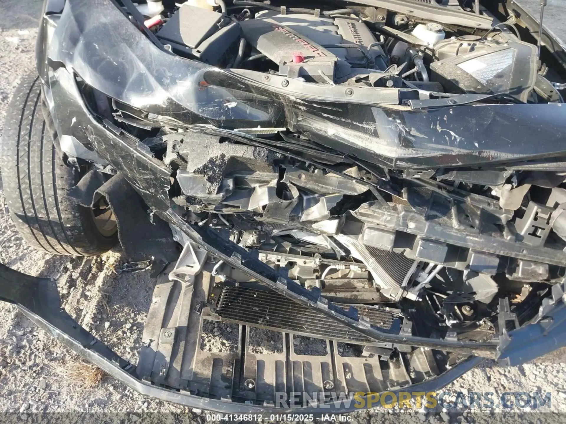 6 Photograph of a damaged car 1G1FF1R72L0125481 CHEVROLET CAMARO 2020