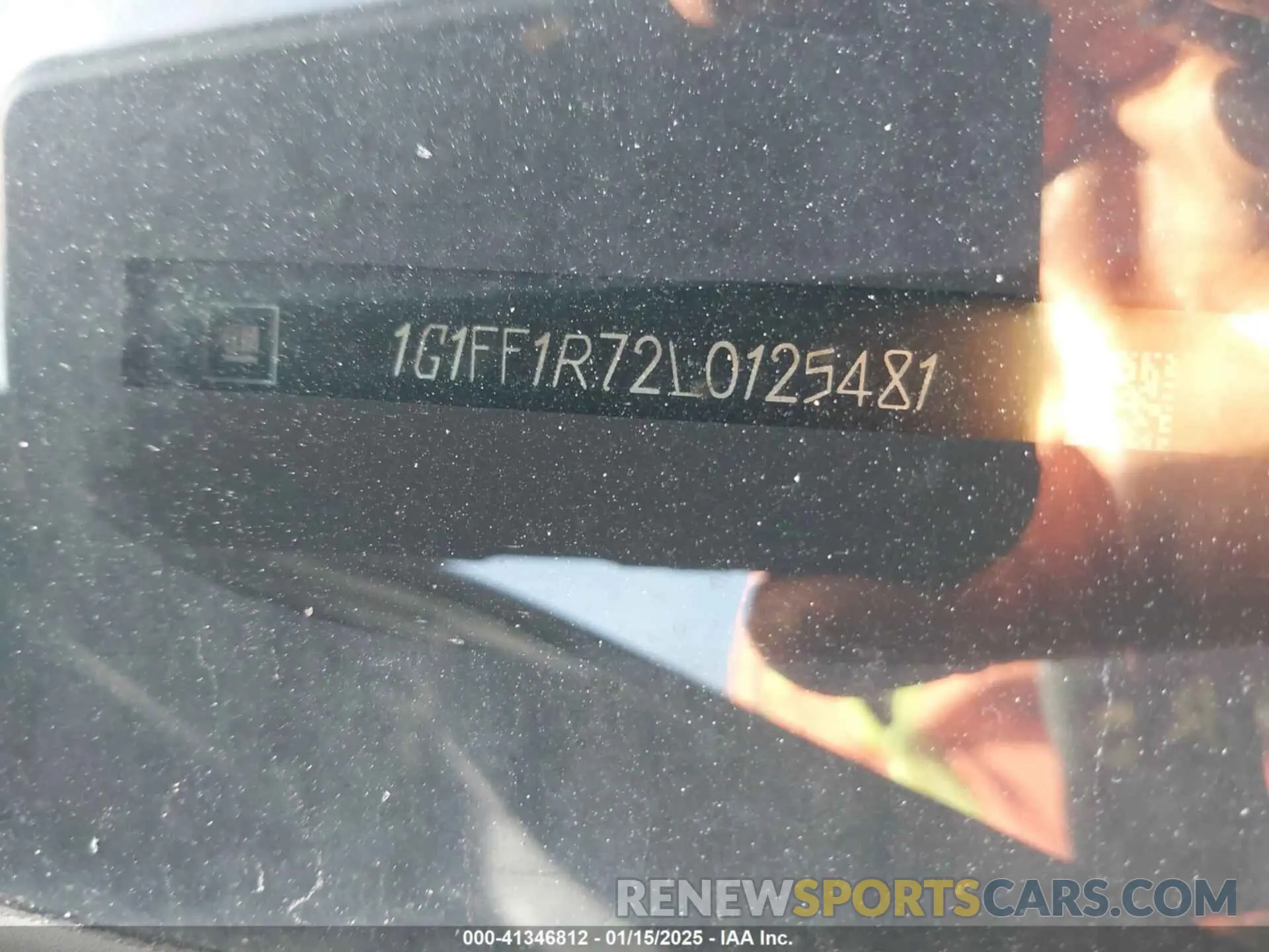 9 Photograph of a damaged car 1G1FF1R72L0125481 CHEVROLET CAMARO 2020