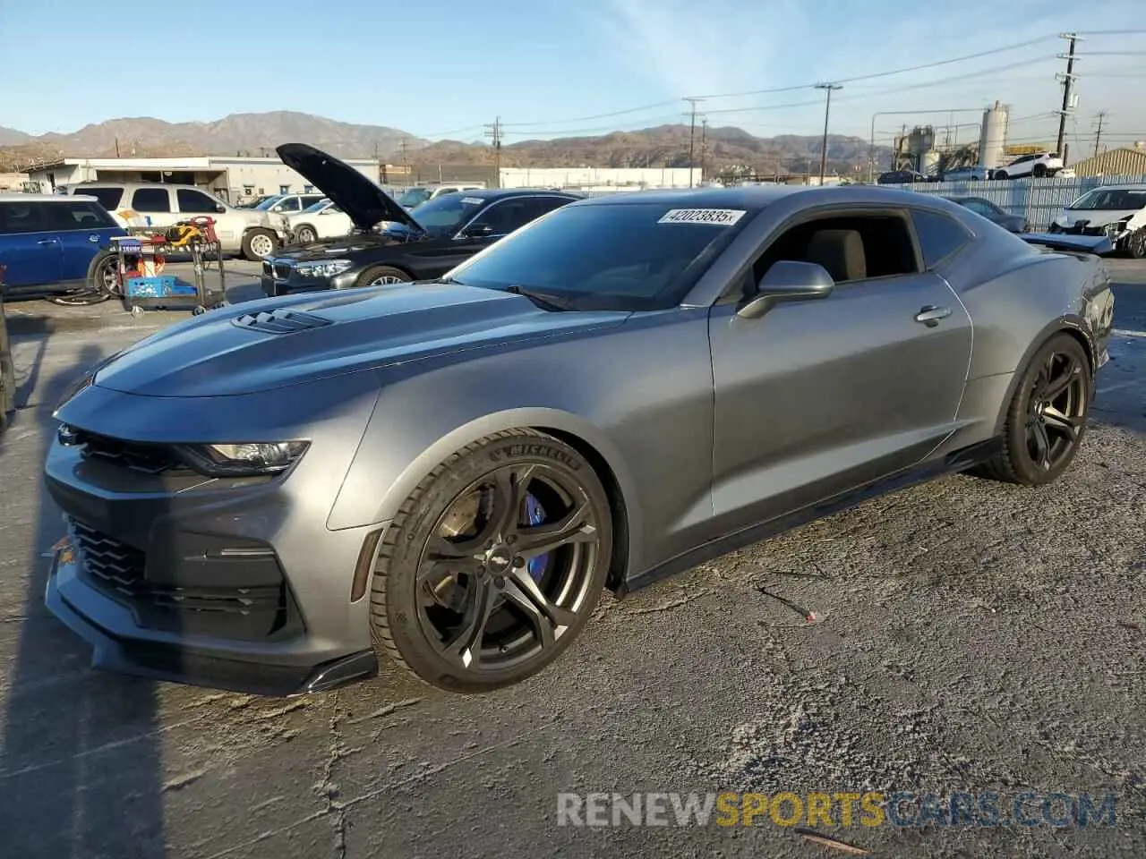 1 Photograph of a damaged car 1G1FF1R73L0149403 CHEVROLET CAMARO 2020