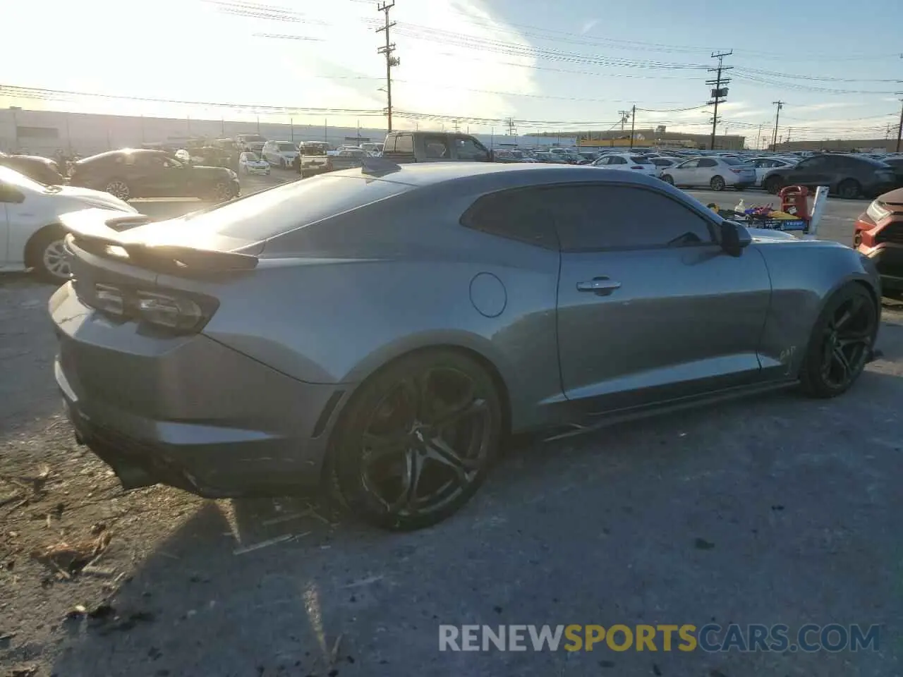 3 Photograph of a damaged car 1G1FF1R73L0149403 CHEVROLET CAMARO 2020
